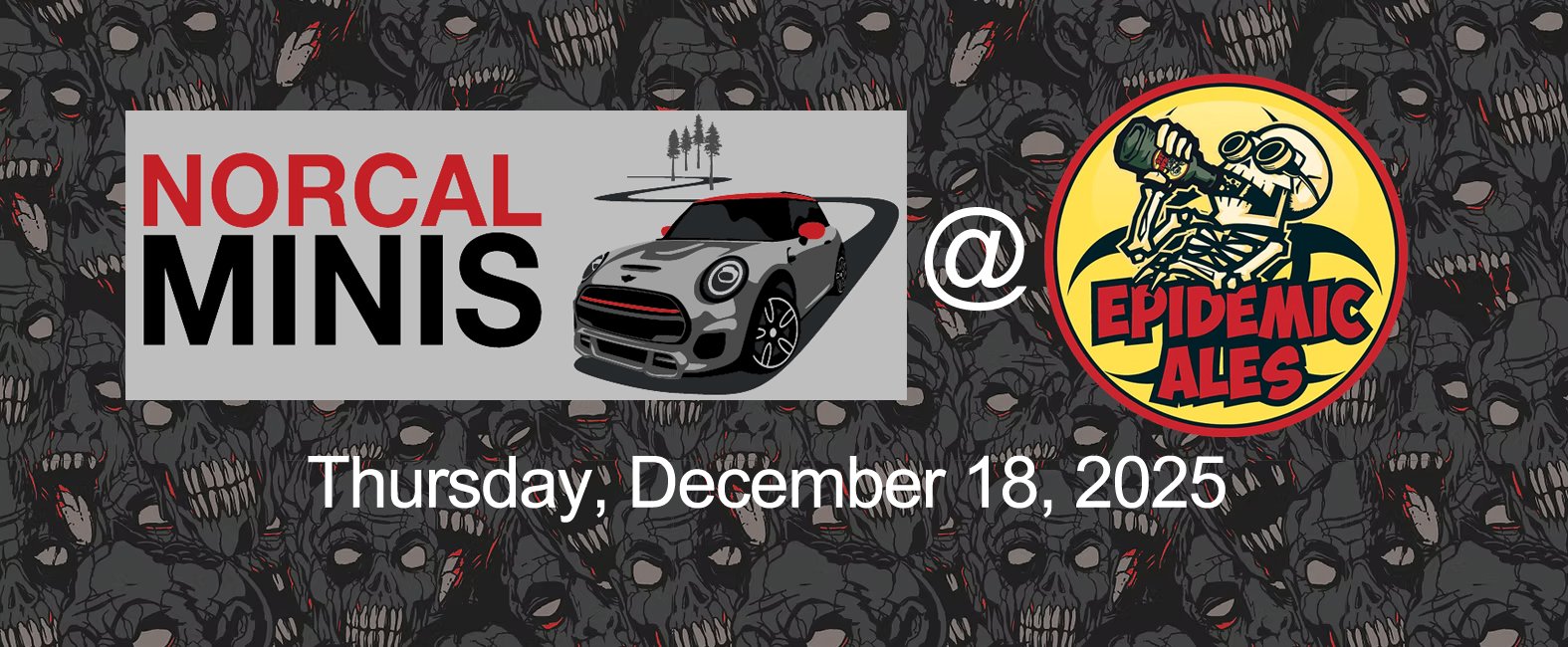 Zombies and MINIs - a Special December 3rd 3rd Thursday Event