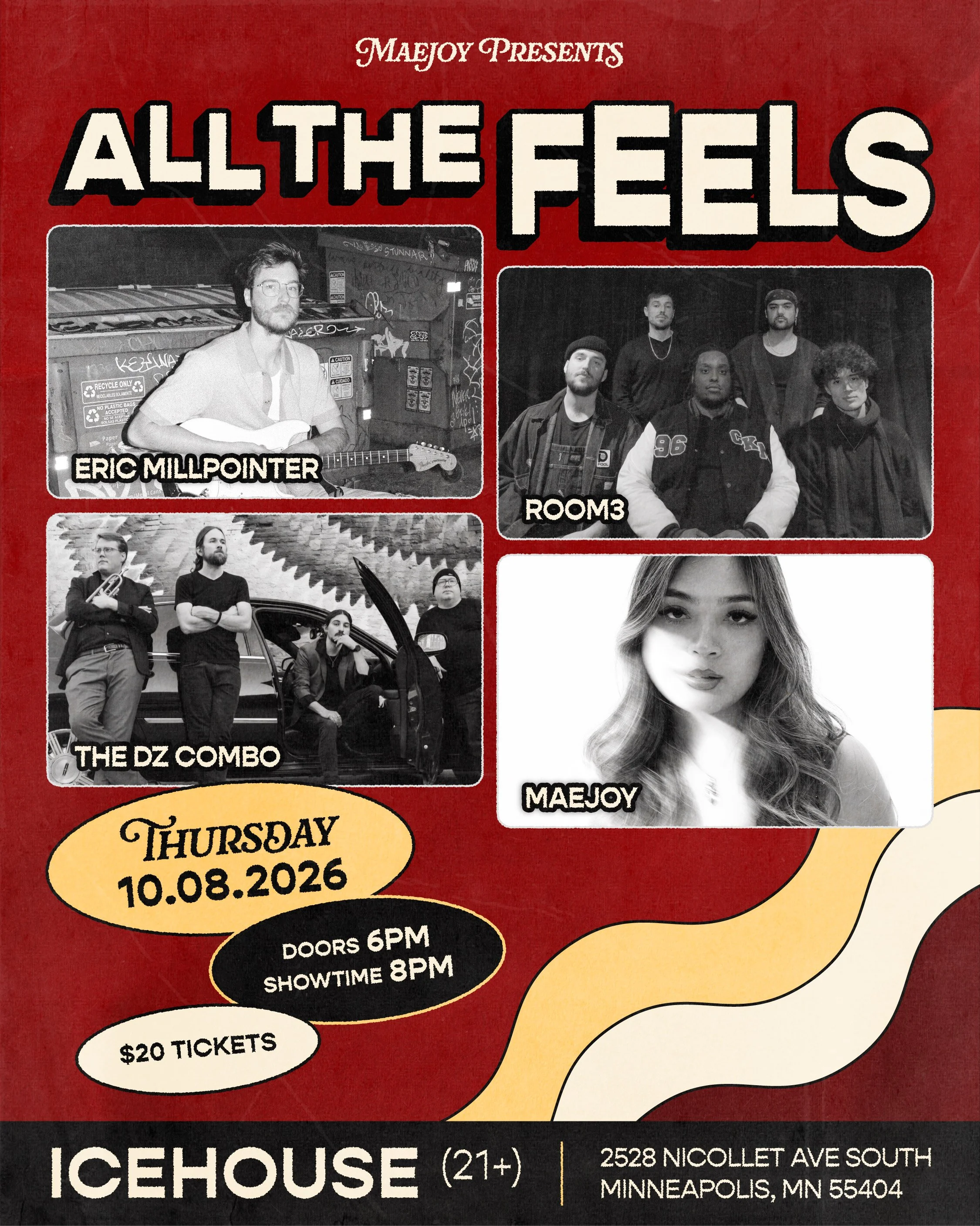 ALL THE FEELS - Icehouse (Minneapolis, MN)