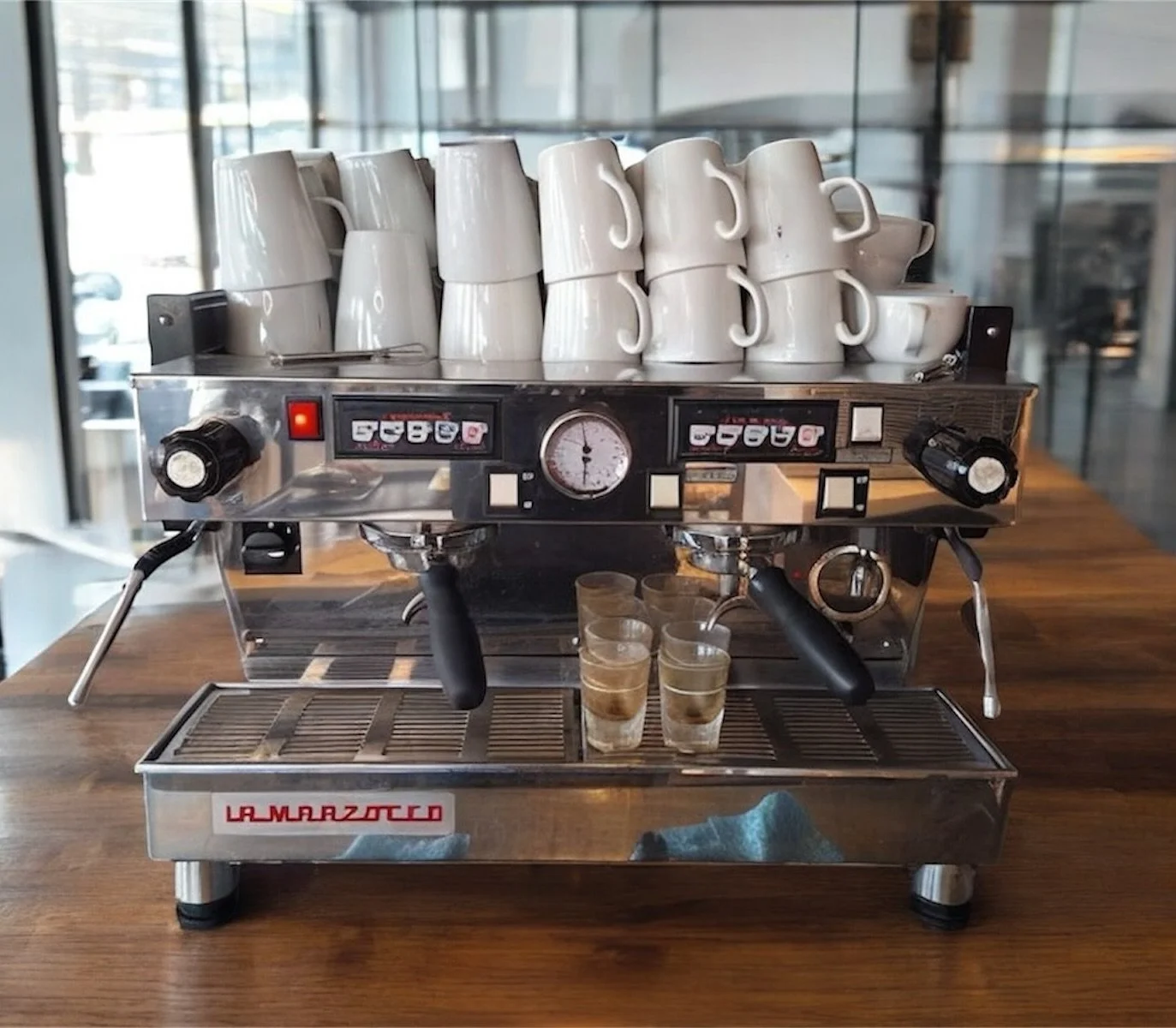 A new customer recently booked a service &amp; pressure safety test for their La Marzocco Linea 2 Group coffee machine. After a smooth service, the machine passed the test with flying colours &amp; is now back up &amp; running, ready to serve great c