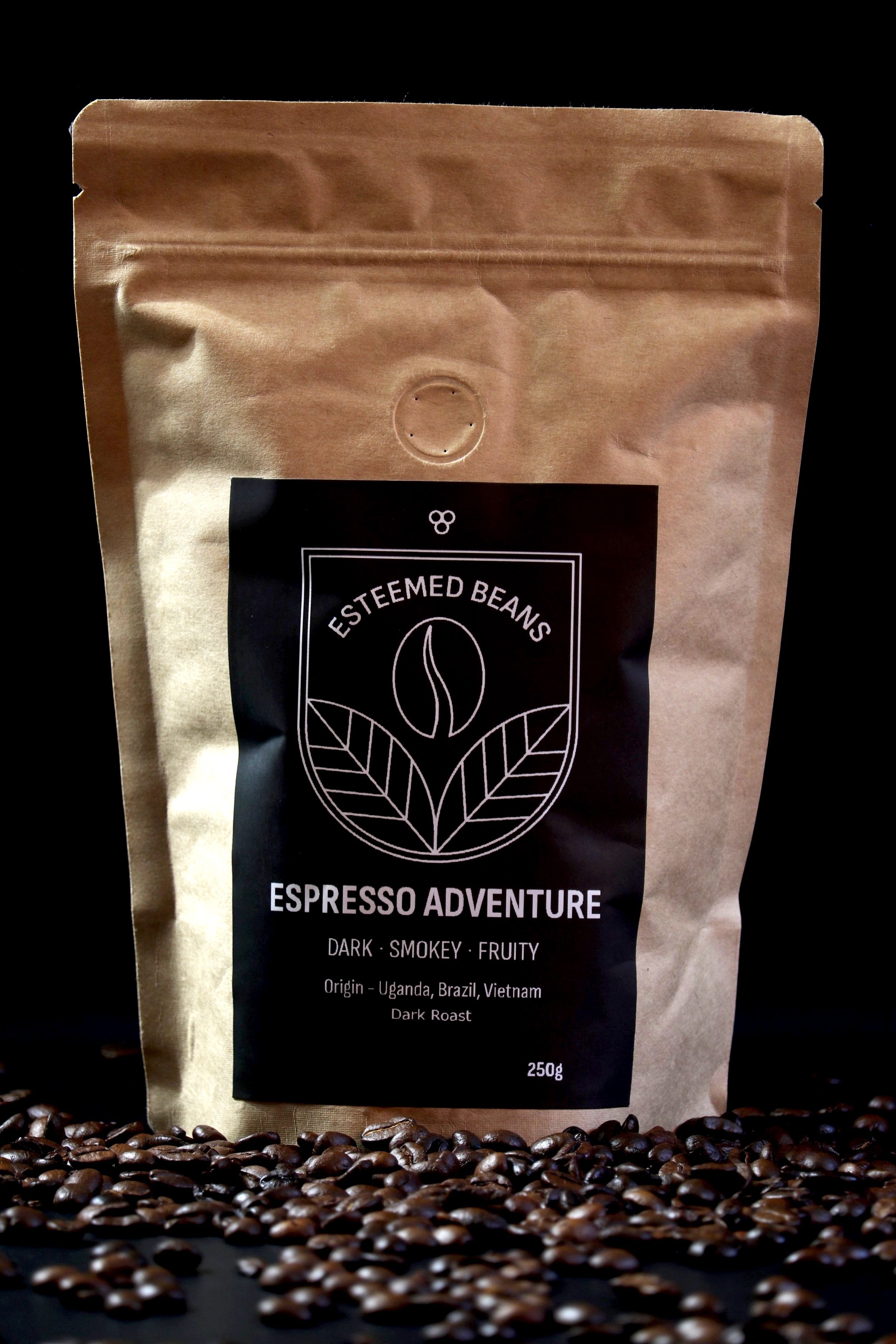 Roasted coffee beans