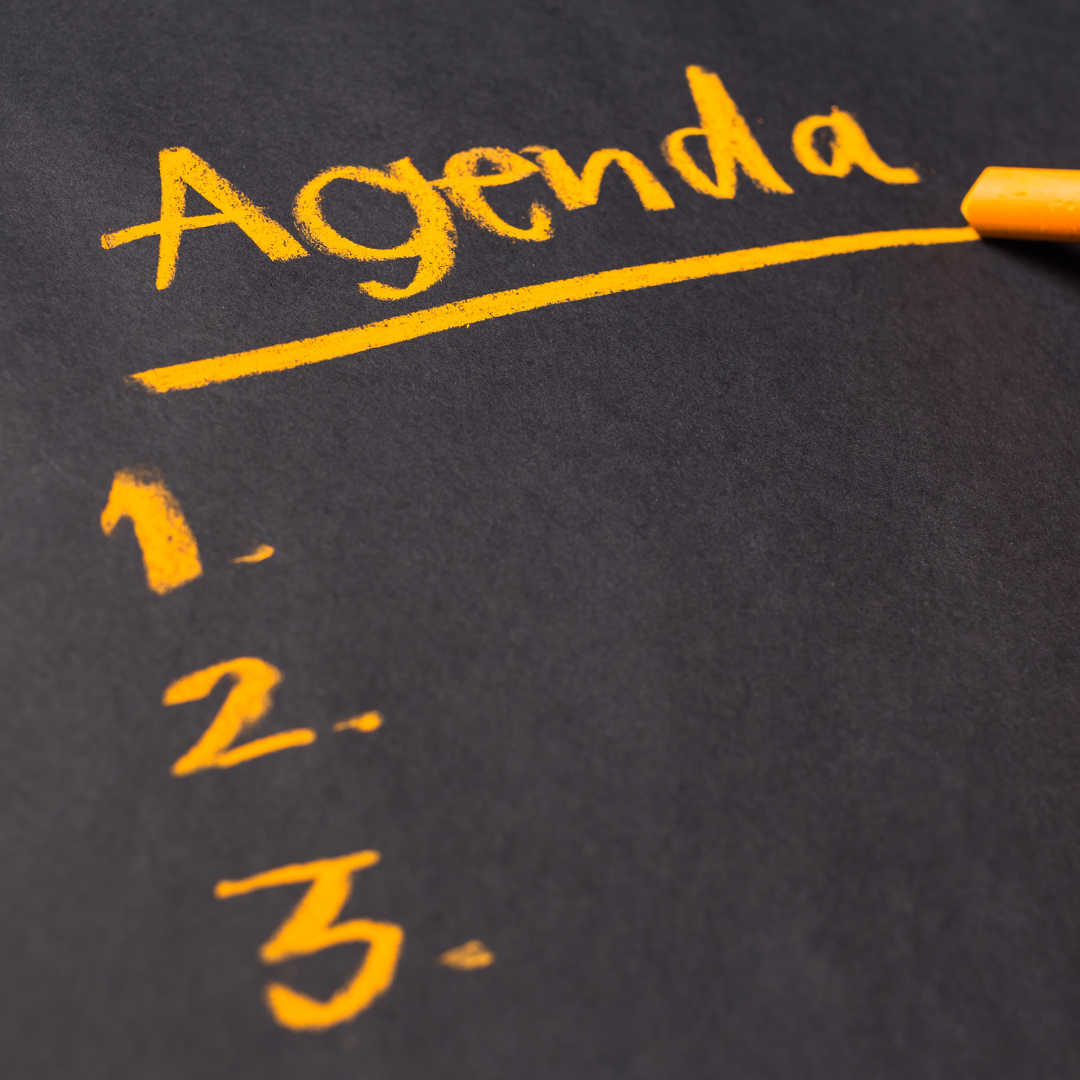 What Should be on Your Agenda — DeNichilo Law, APC