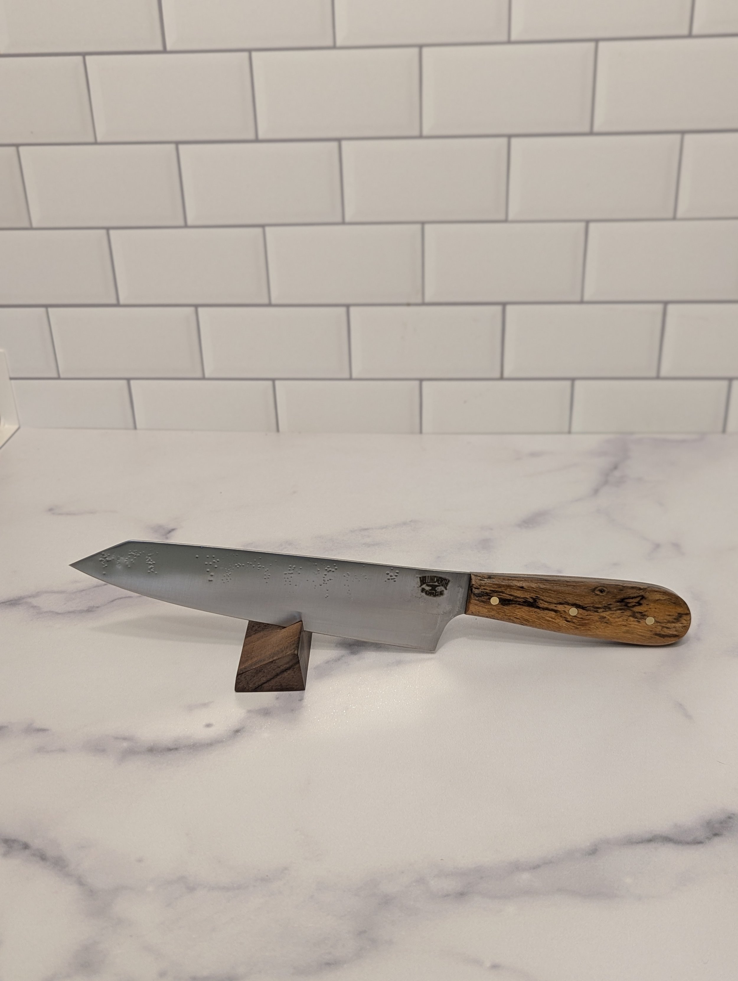 7" K-tip Western Chef in 440C $100.00
