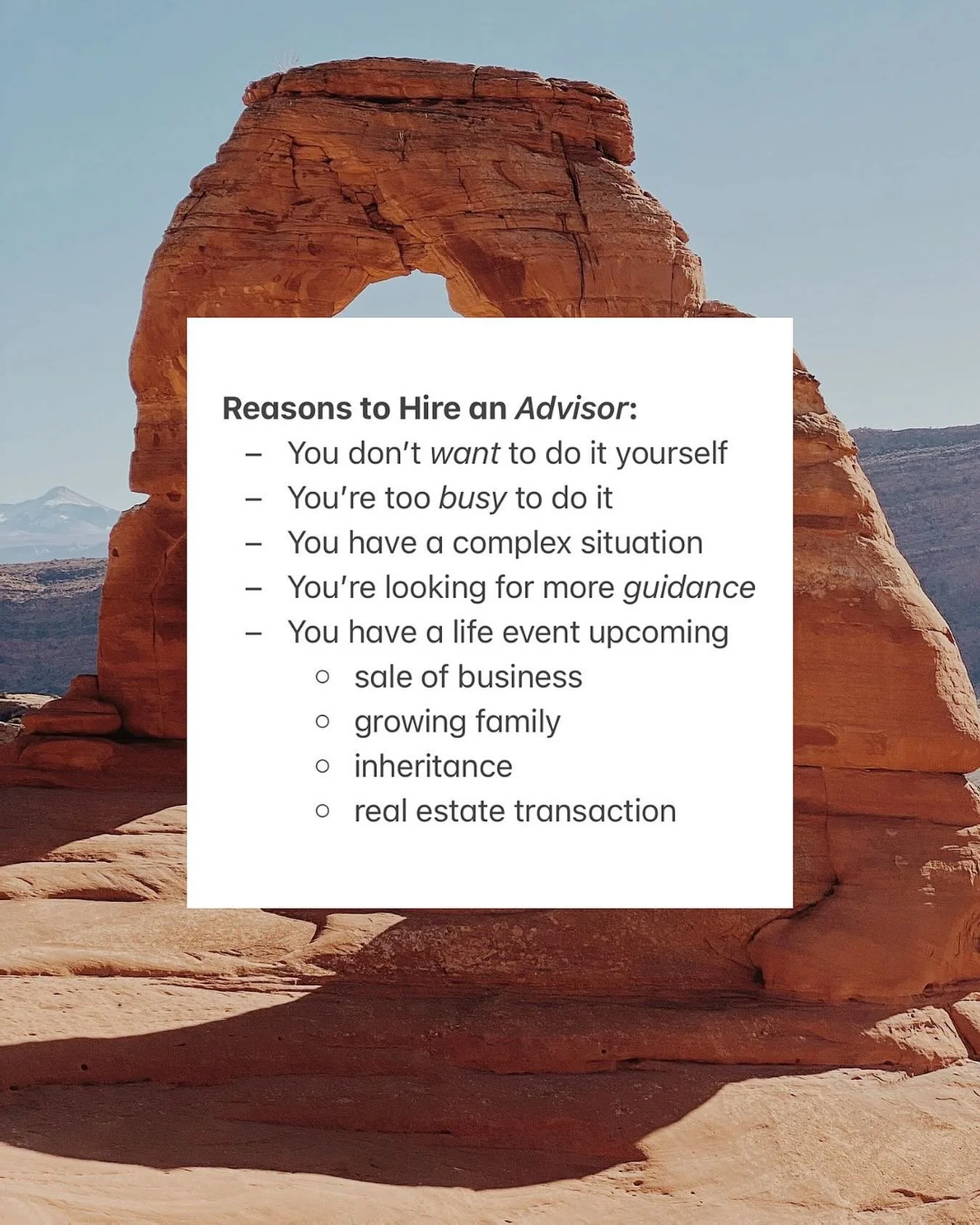 Like any other service, an advisor may not make sense for everyone. But for many, it can provide to be an invaluable resource for growing, maintaining, and safeguarding their wealth! 🔐
__
There are plenty of people that DIY their investments, the to