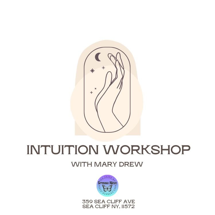 Friday, May 16th, 2025 | Discover your intuition and group readings. A night with Mary Drew - 7pm
