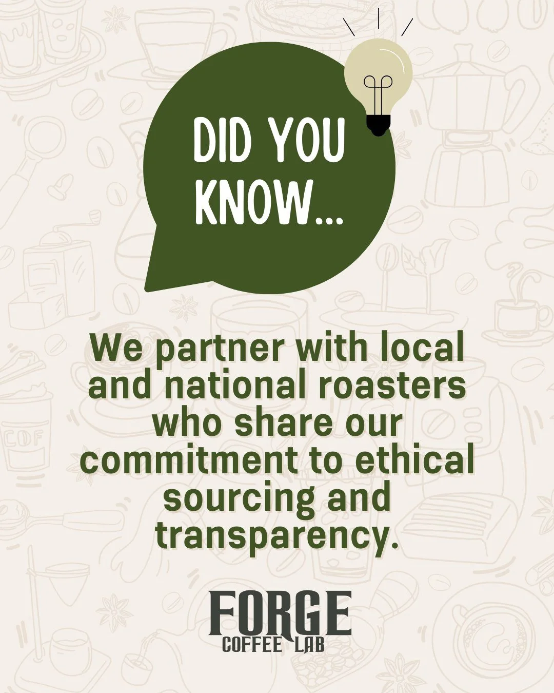 Did you know? 🤔

We believe where your coffee comes from matters!