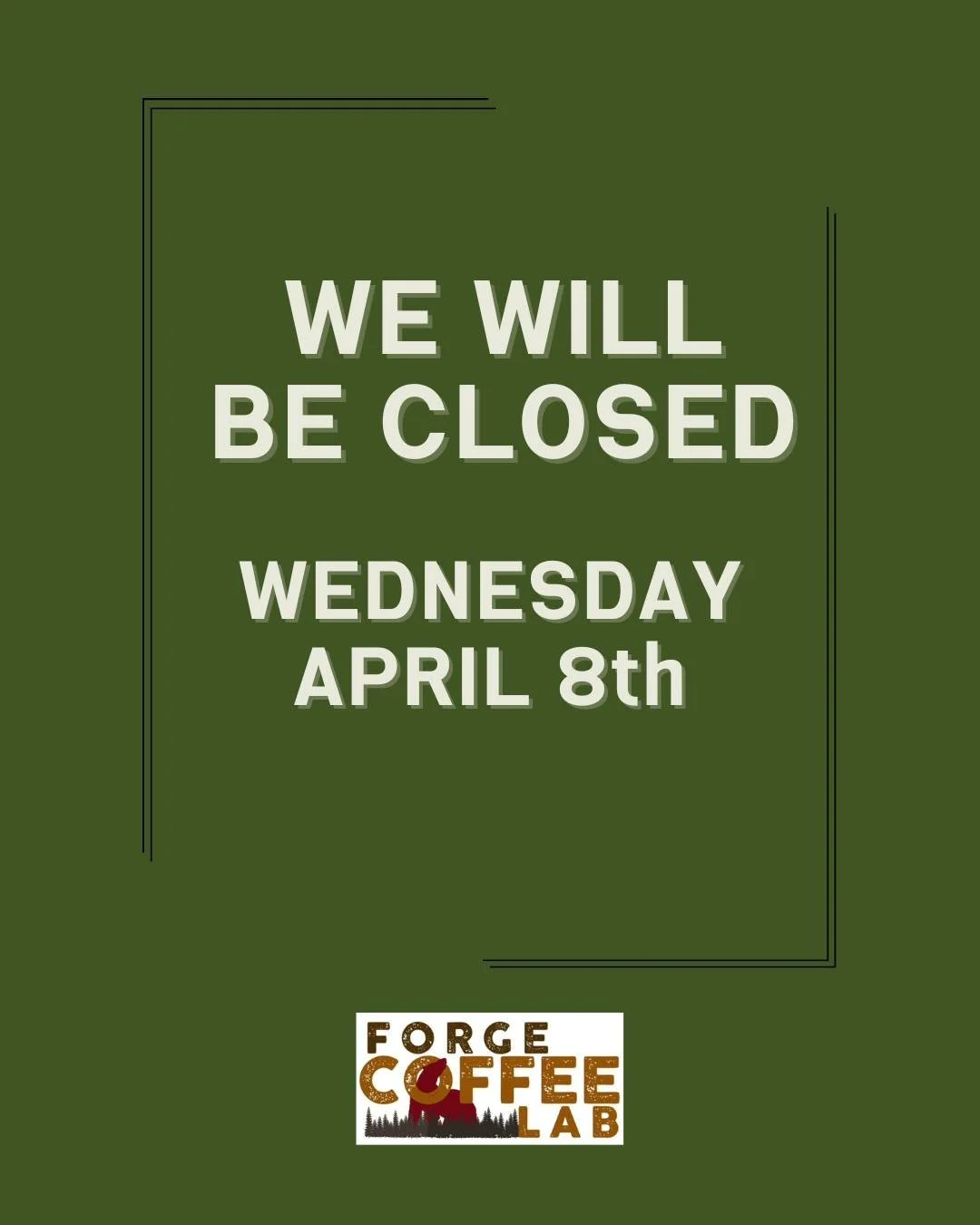 The Astros are in town! 

We will be closed tomorrow, Wednesday April 8th.