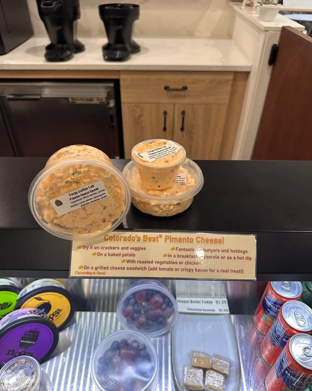 Every year the Masters reminds people how good pimento cheese is ⛳️

We never forget. 

Made in house, simple, classic, and in the case waiting for you 🧀