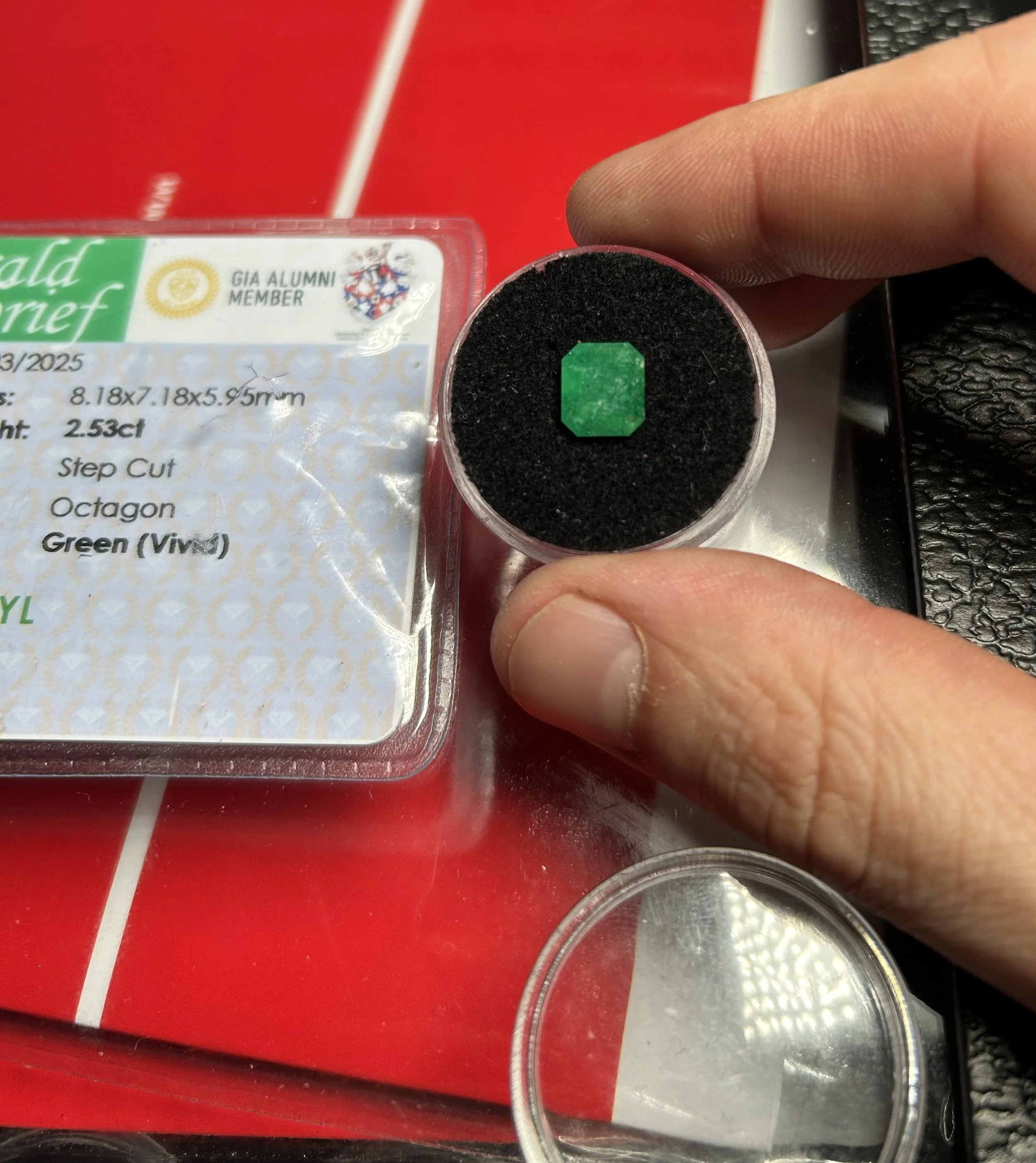 2.53Ct Natural Brazilian Emerald