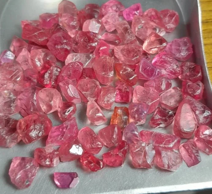 153.85 Carats Natural Rough Pink Spinel Parcel