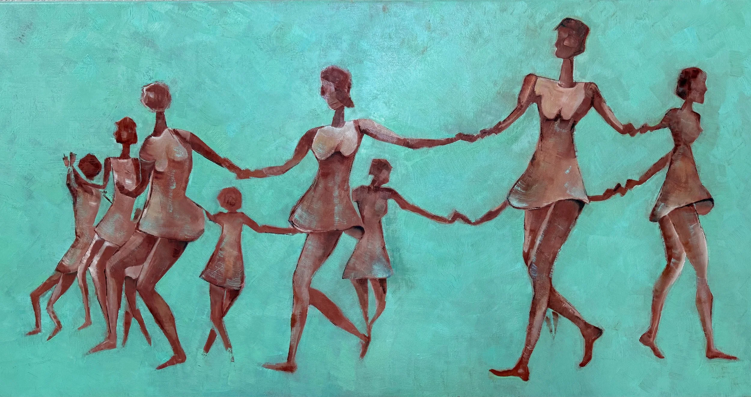 24"x48" "Dance"