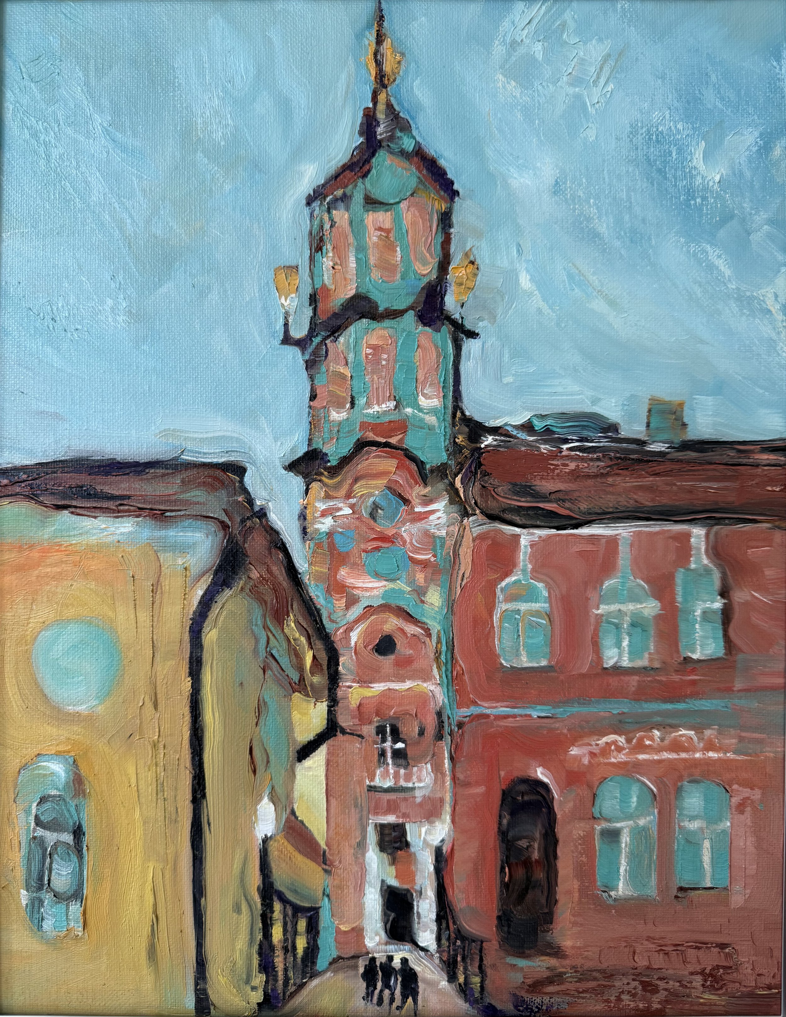11"x14" "Moscow, Menshikov Tower"