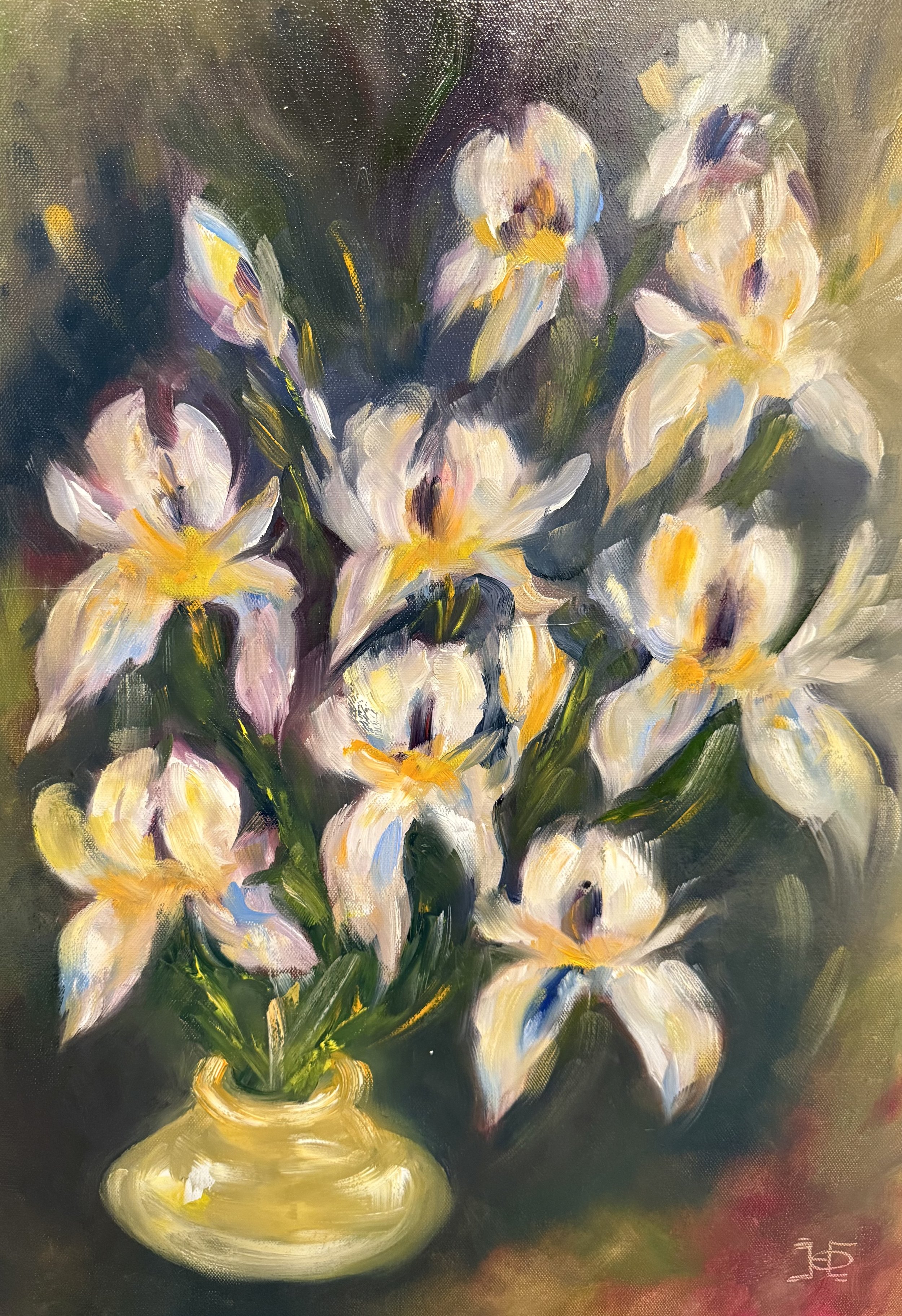 18"x24" "Irises"
