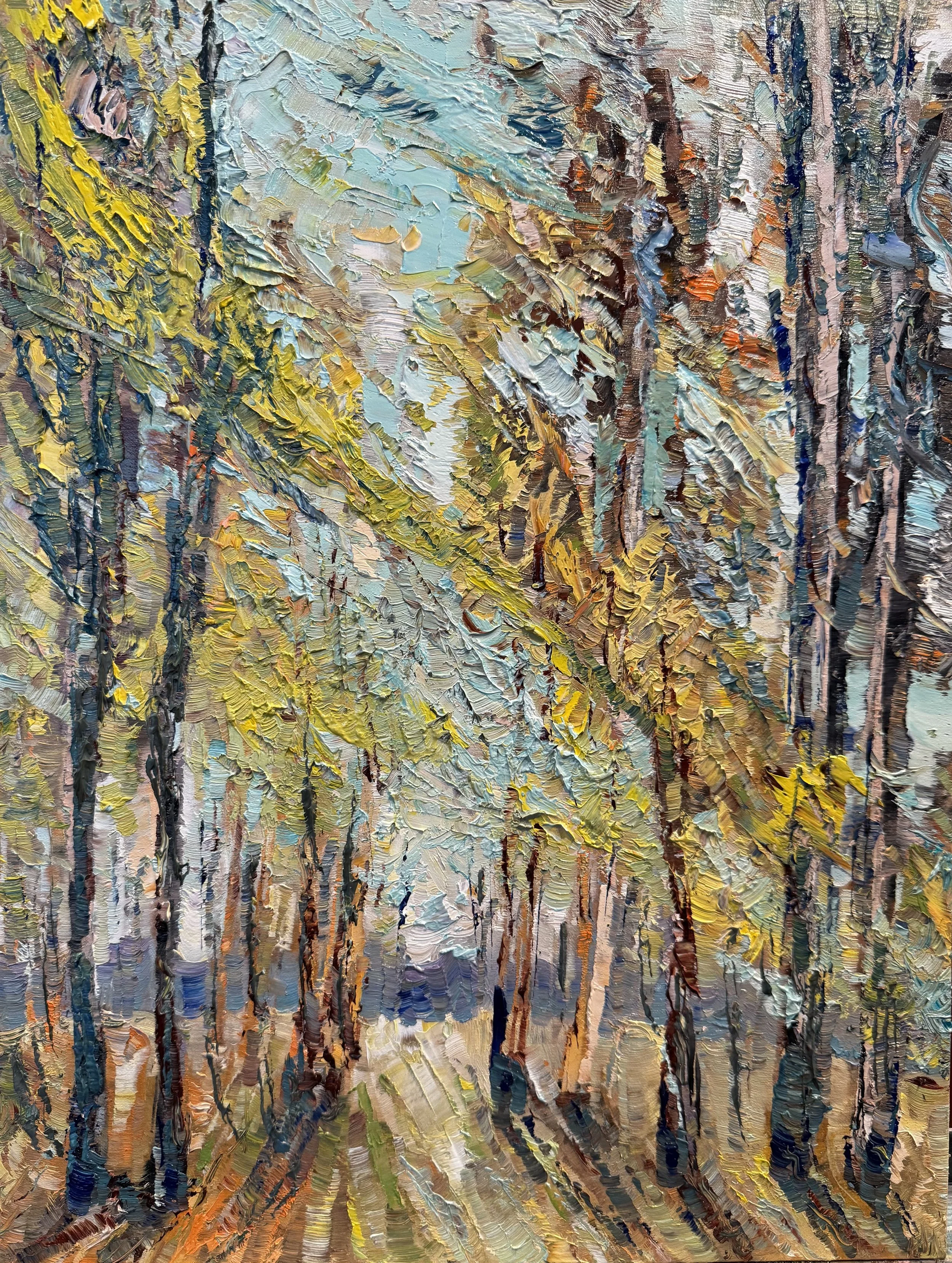 14"x16" "Autumn is coming soon"