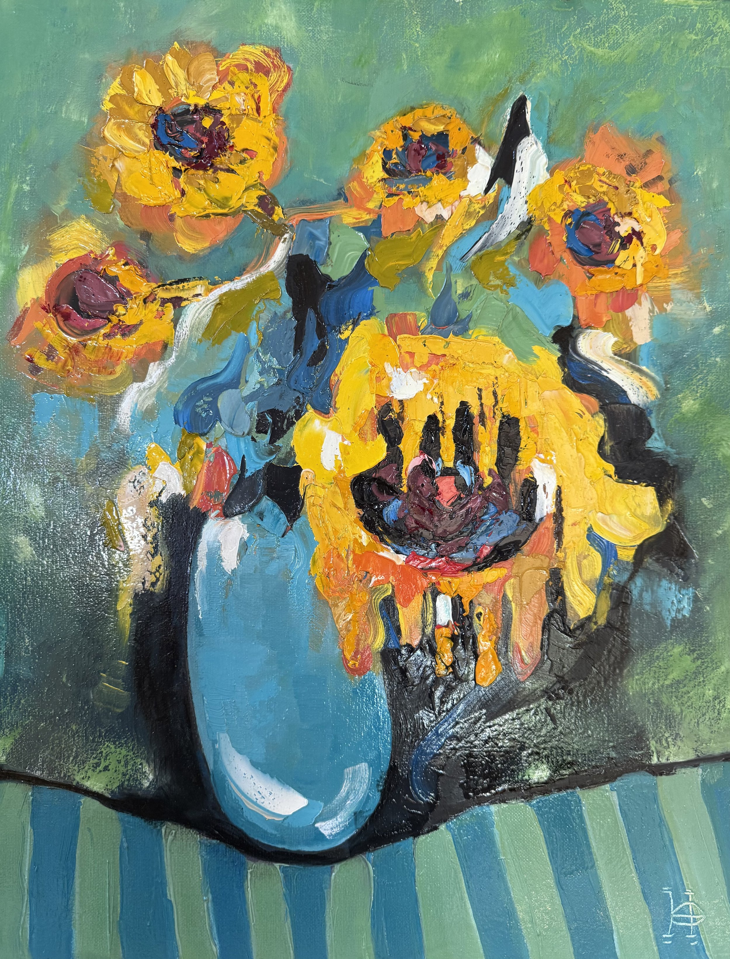 16"x20" "Sunflowers"