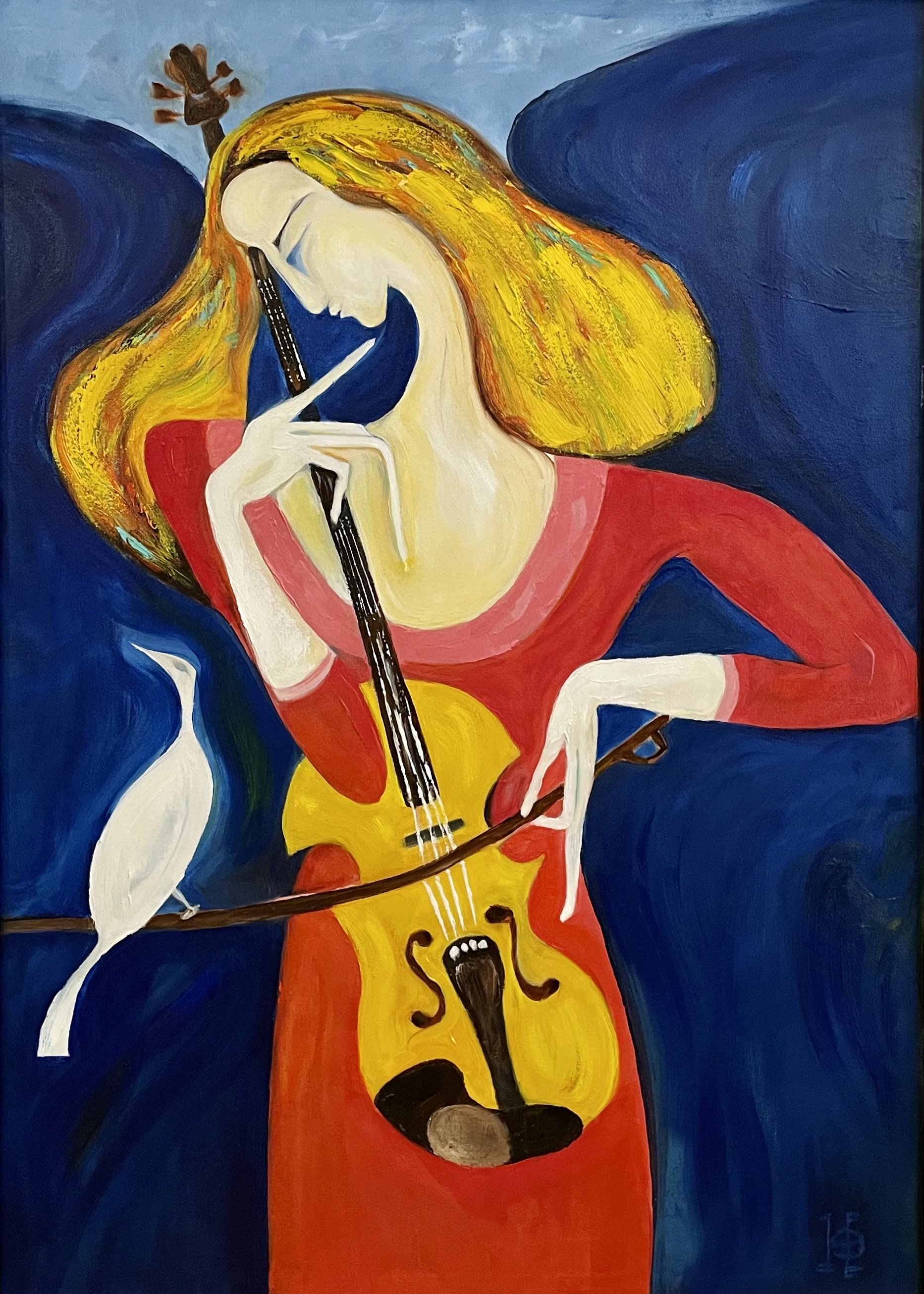 20"x27" "The Sound of Silence"