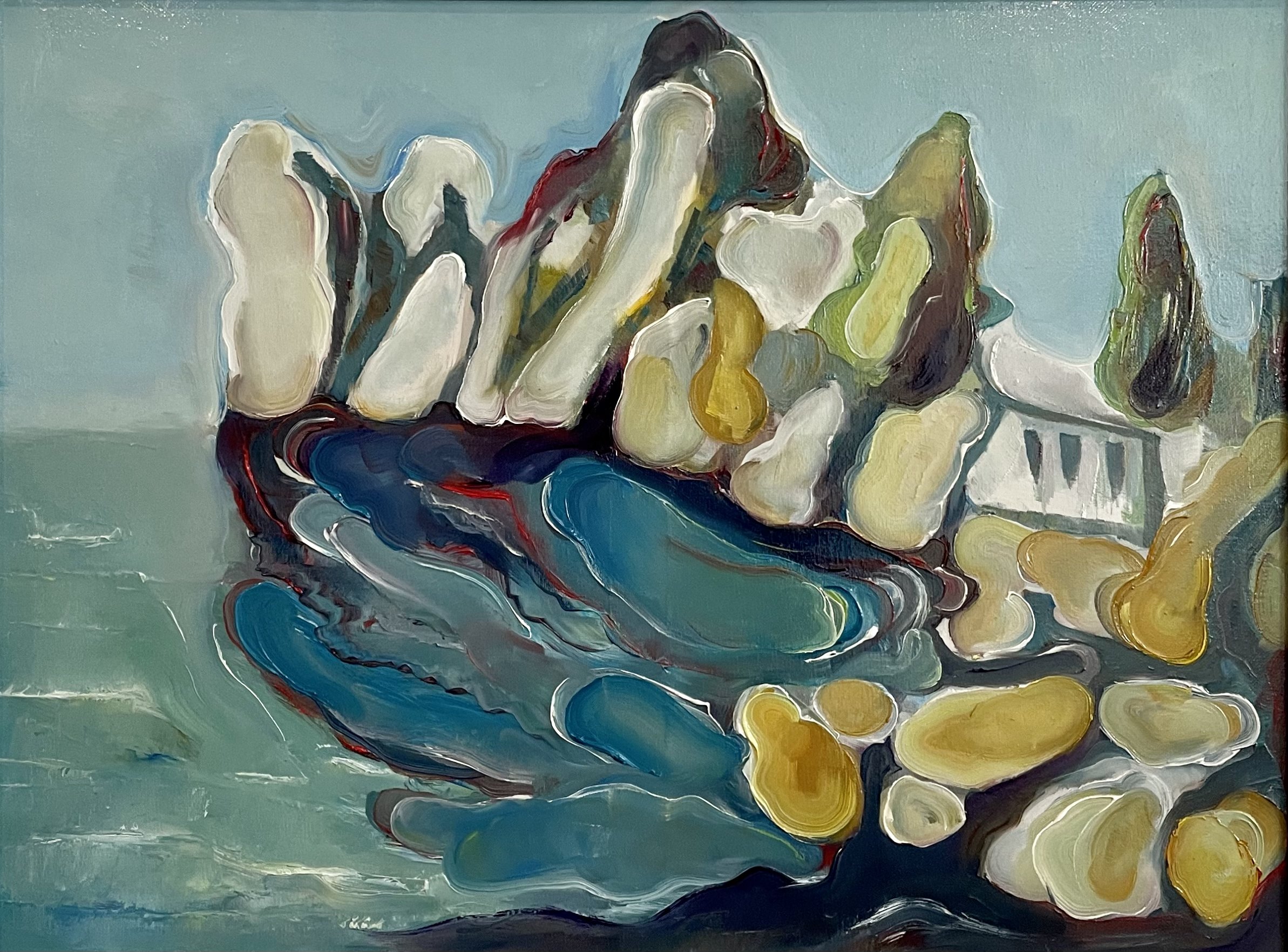 18"x24" "Gurzuf, Chekov Bay"