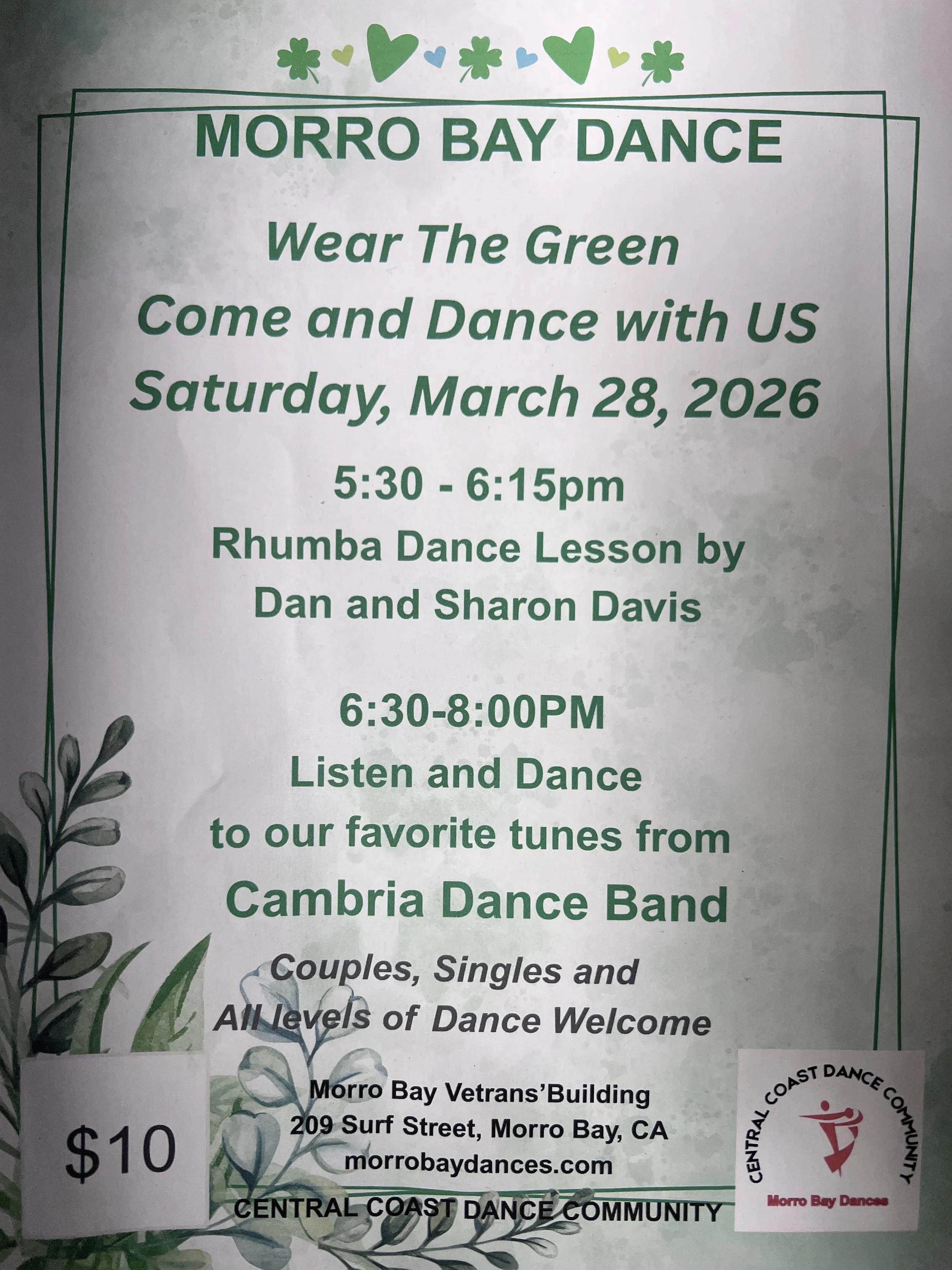 Central Coast Dance Community