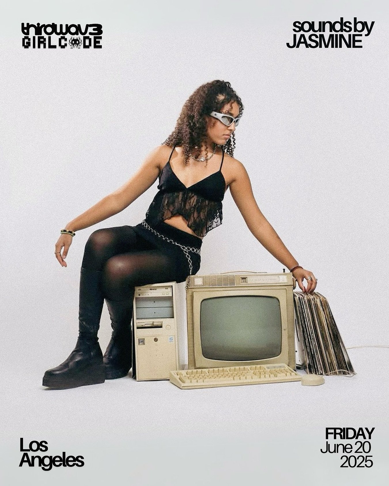 Local to LA with east coast roots, Jasmine is a bedroom dj at heart who isn’t afraid to genre bend and blend considering her love for all kinds of music. Drawing inspiration from tech house, uk garage, and hardgroove, she puts her own unique sp