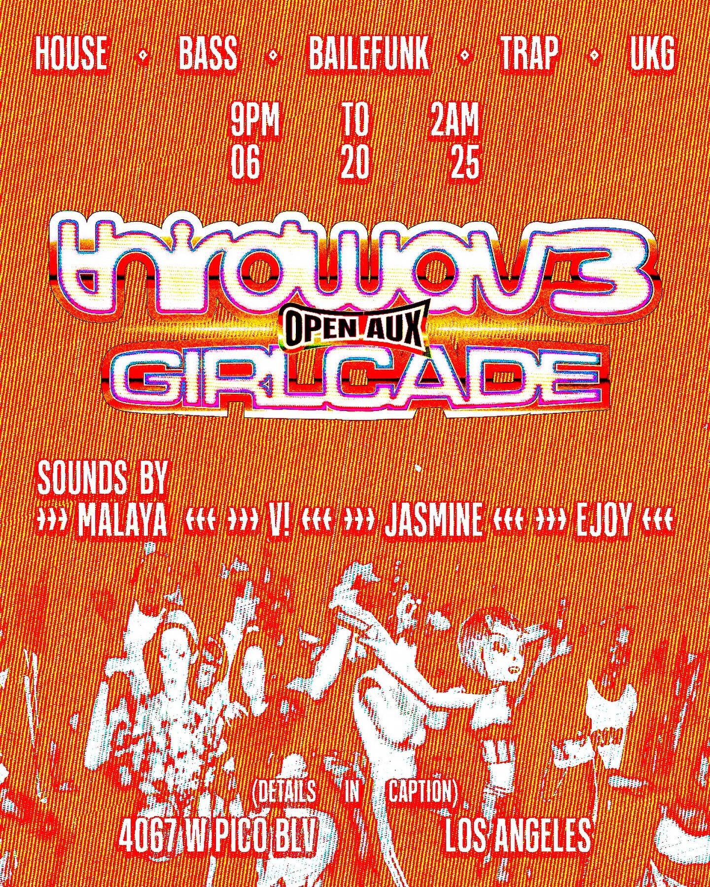 OPEN AUX ALERT ‡οΈ
you or a friend can join the lineup on JUNE 20 for THIRD WAV3 x GIRLCADE.
Here’s how to enter:
(1) tag a dj you want to see play — or yourself
(2) share this post on your story and tag us
(3) follow @wearethirdwav3