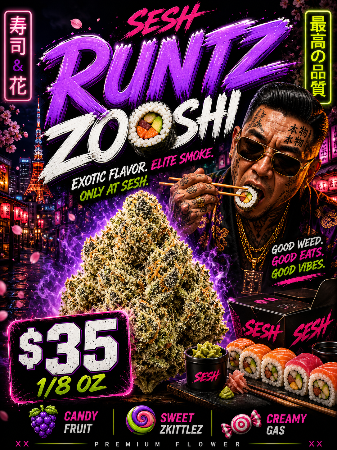 RUNTZ ZOOSHI 3.5G (HYBRID)