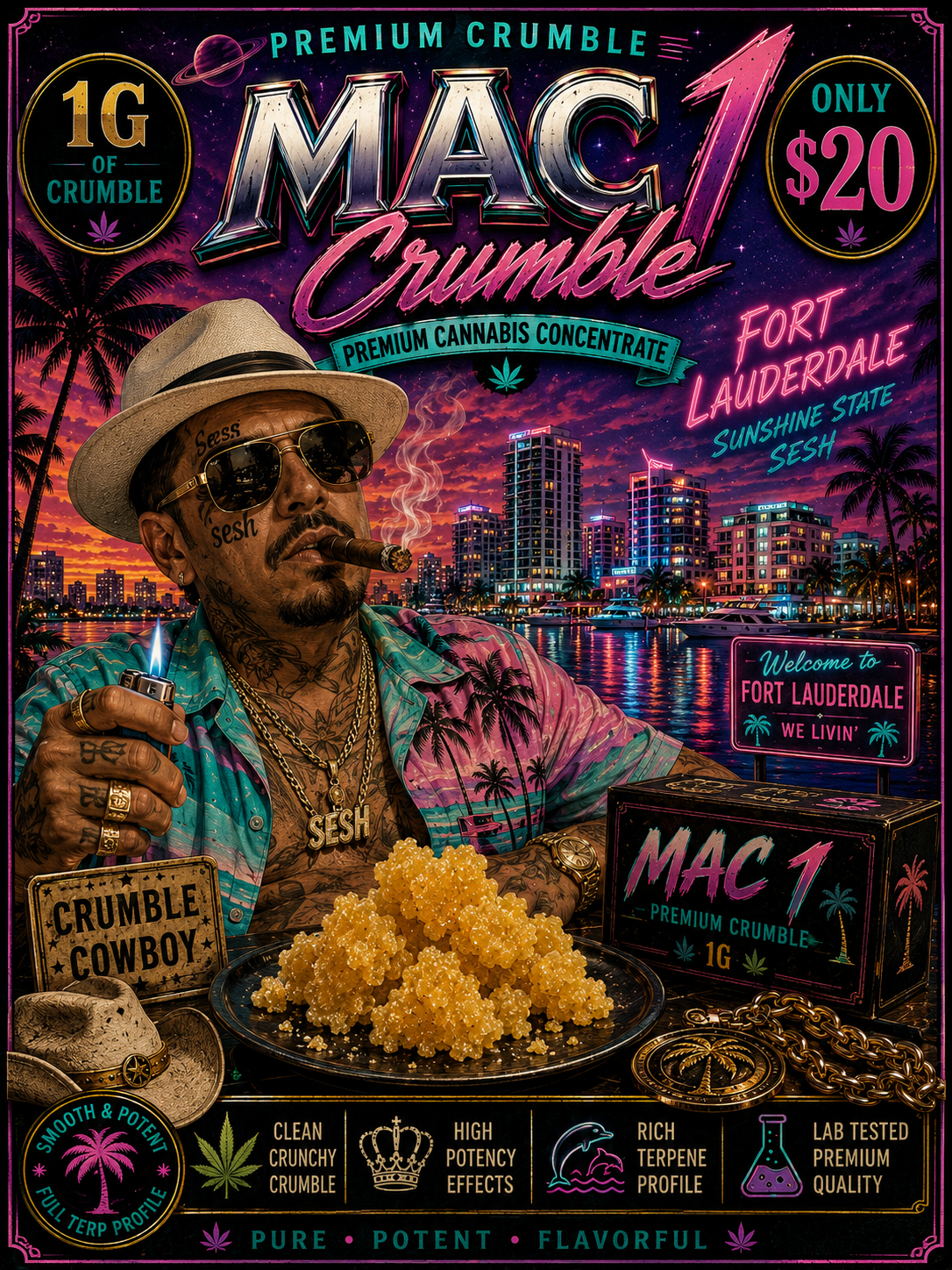 MAC 1 CRUMBLE 1G