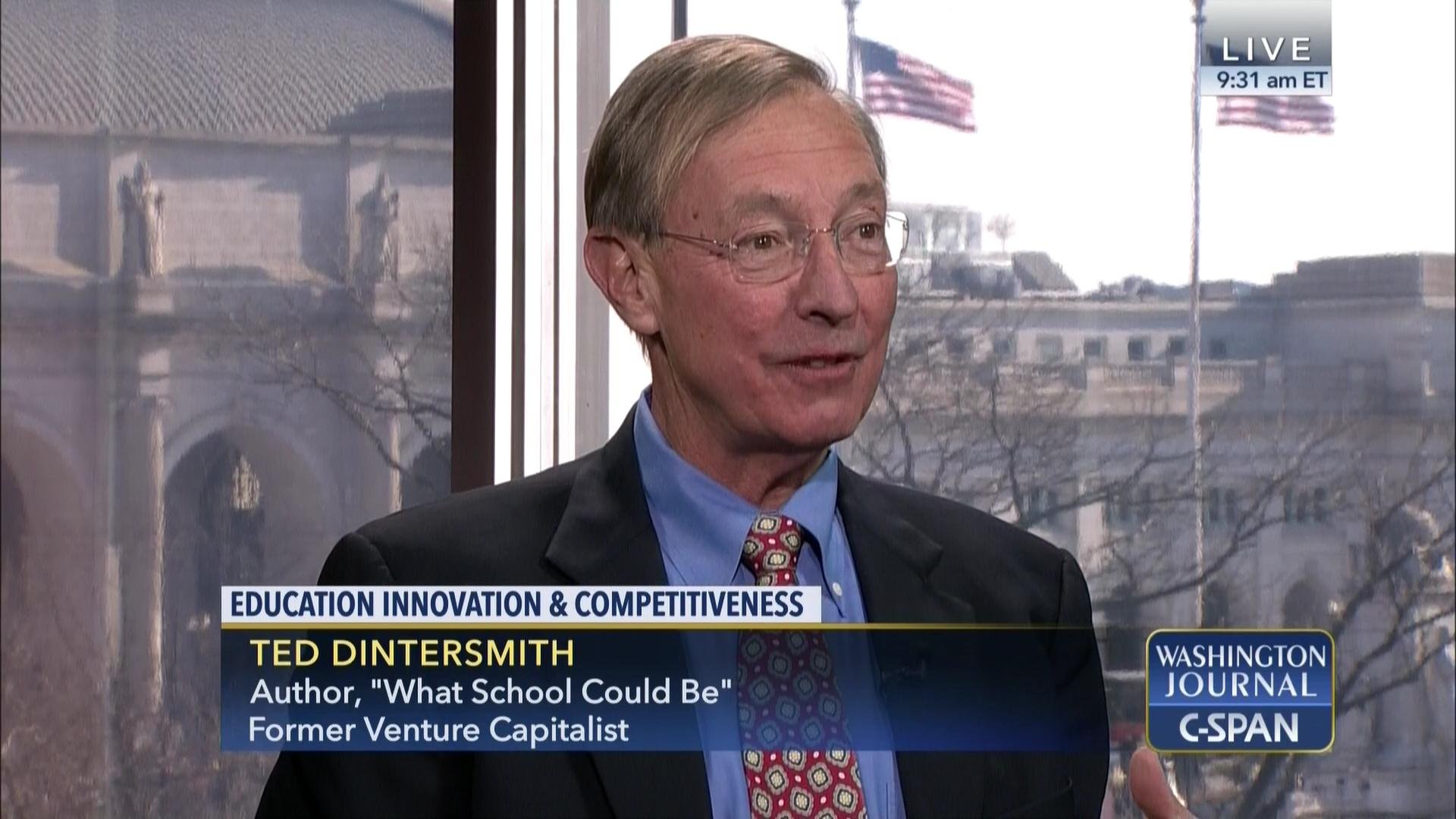 WATCH NOW: Ted Talks Education Reform on C-SPAN'S 'Washington Journal'