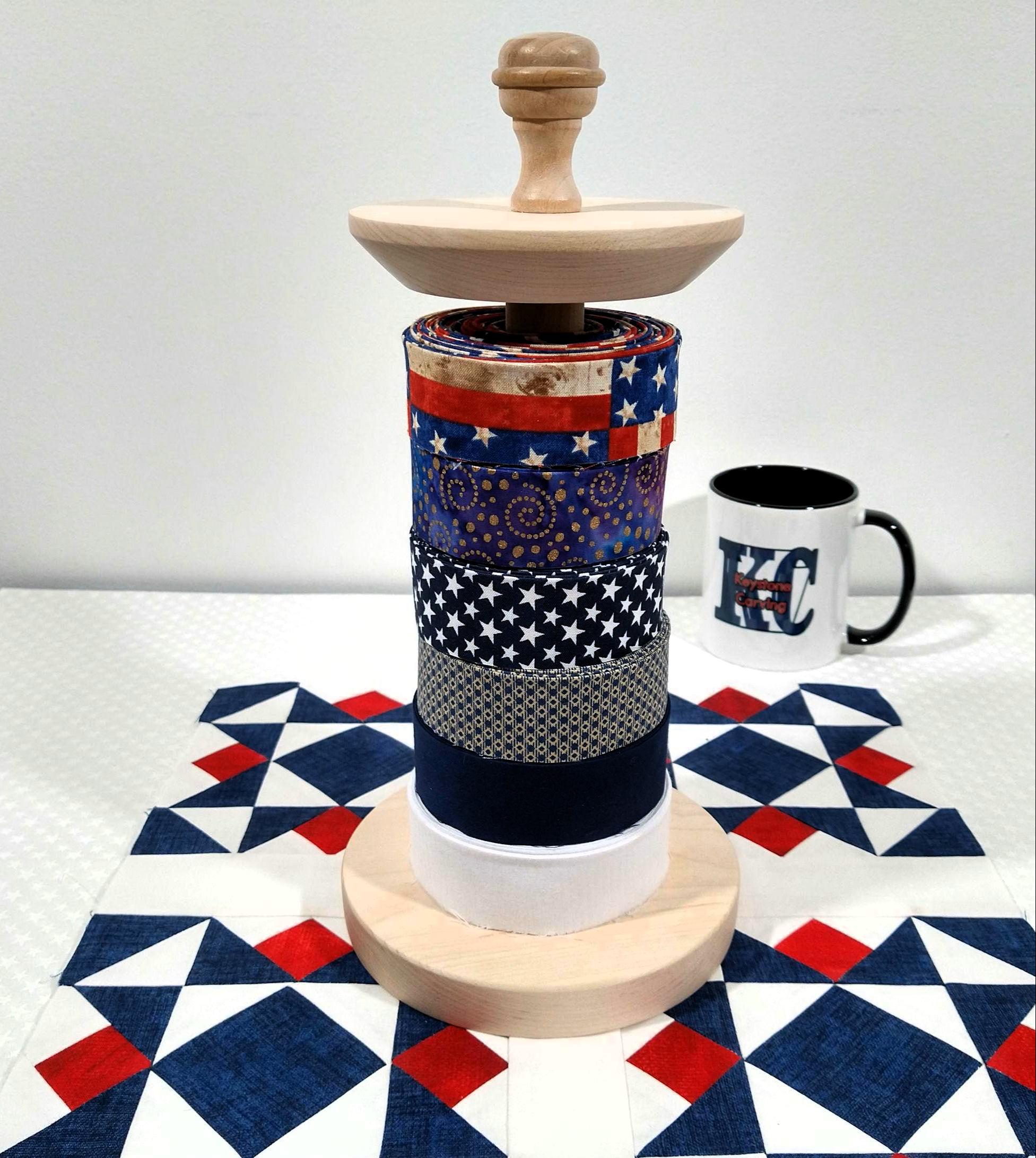 Quilt Binding Storage Organizer - Quilting - Sewing Room Organizer