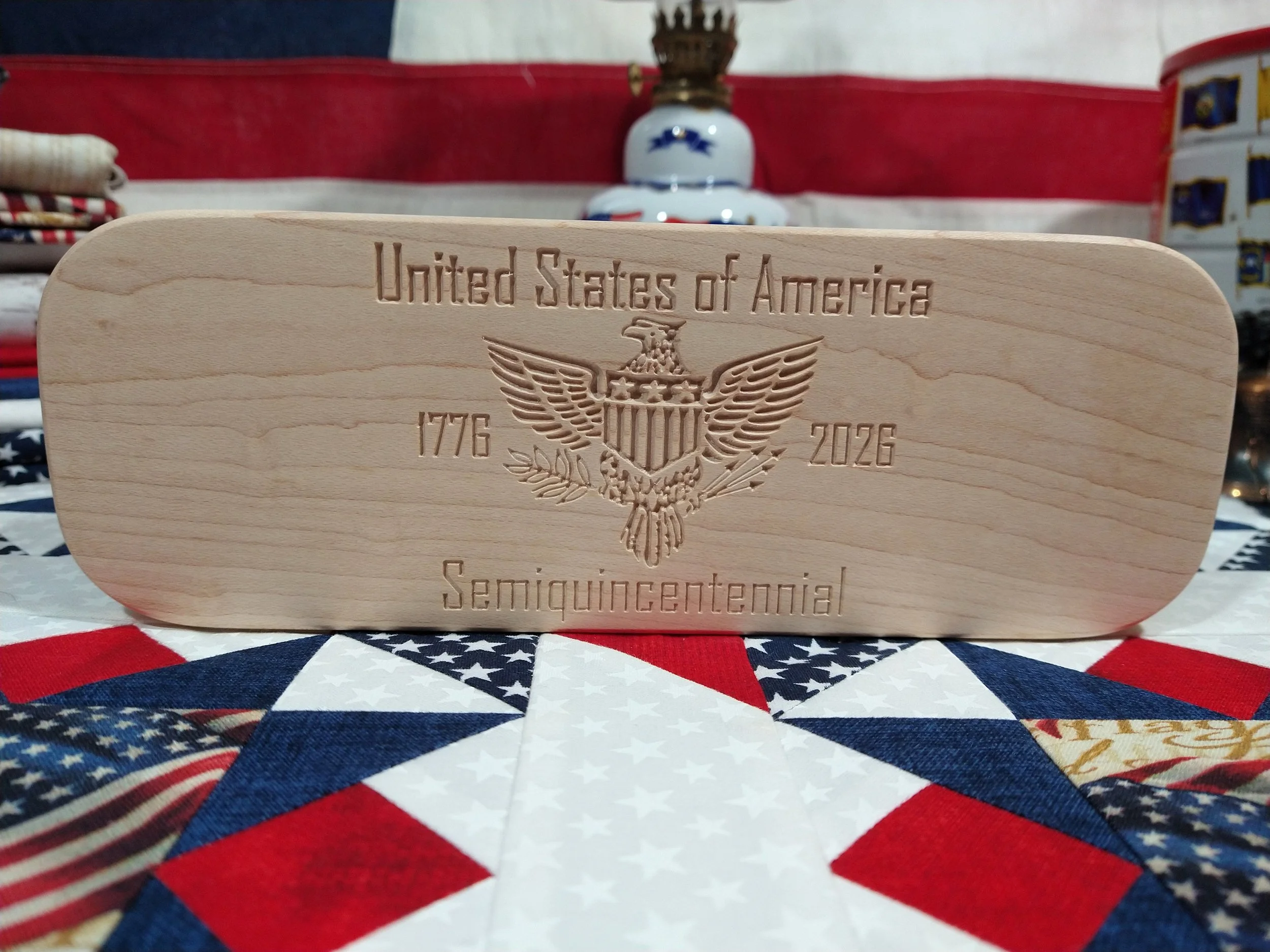 USA 250th Anniversary Quilters Clapper - Semiquincentennial 1776 - 2026 Limited Edition