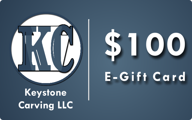 100 dollar Keystone Carving e gift card for quilters and sewers.