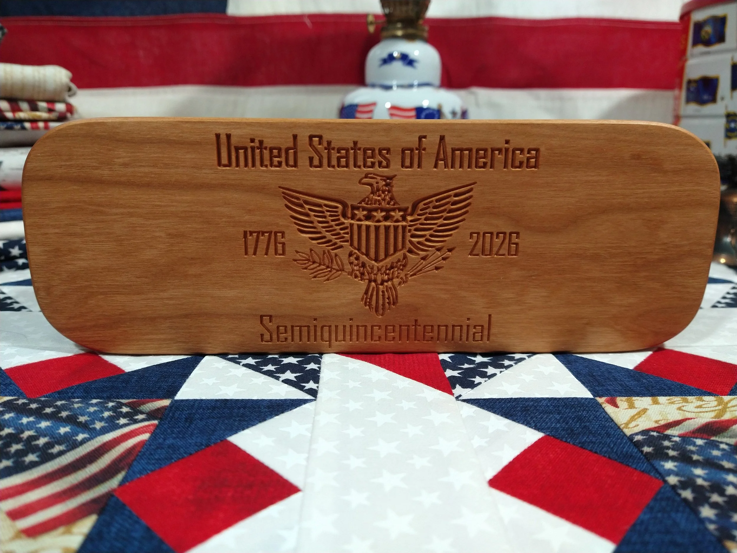 USA 250th Anniversary Quilters Clapper - Semiquincentennial 1776 - 2026 Limited Edition