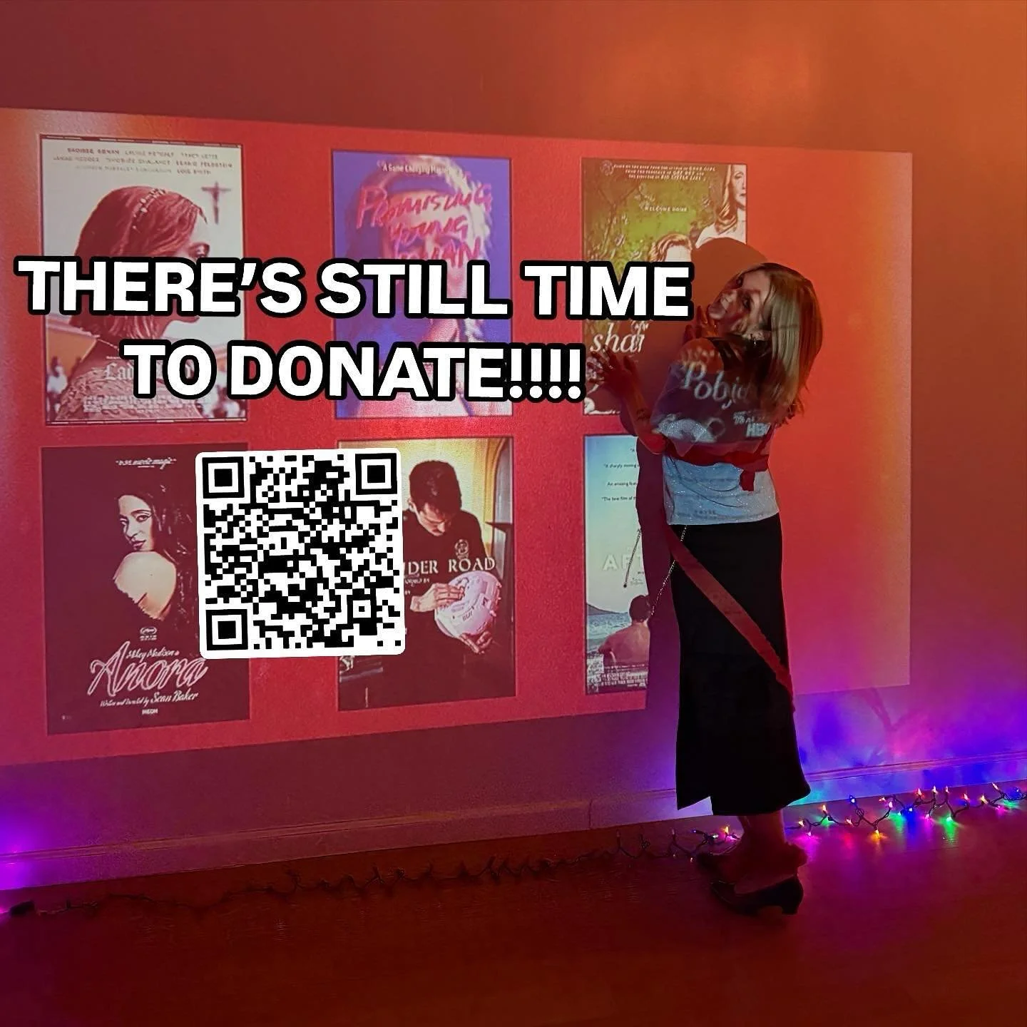 Our fundraising event last week was bunches of fun. We still need your help, though! With 21 days left on our Seed&amp;Spark - we must rally to the greenlight!! Scan the QR code or click the link in the bio and you&rsquo;ll be exactly where you need 