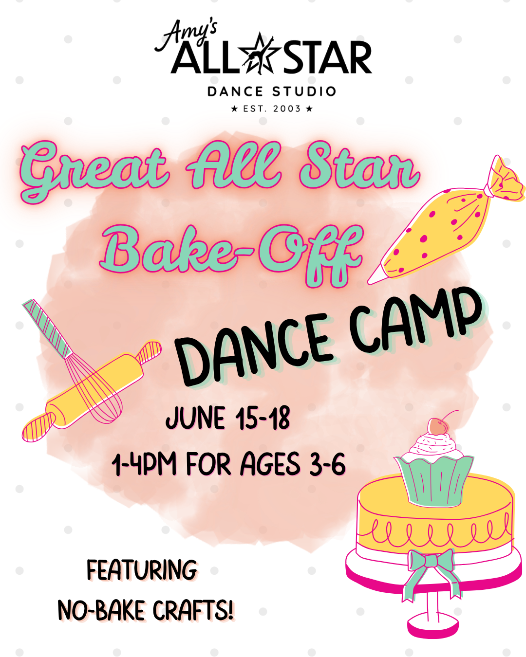 Great All Star Bake Off - Ages 7-12