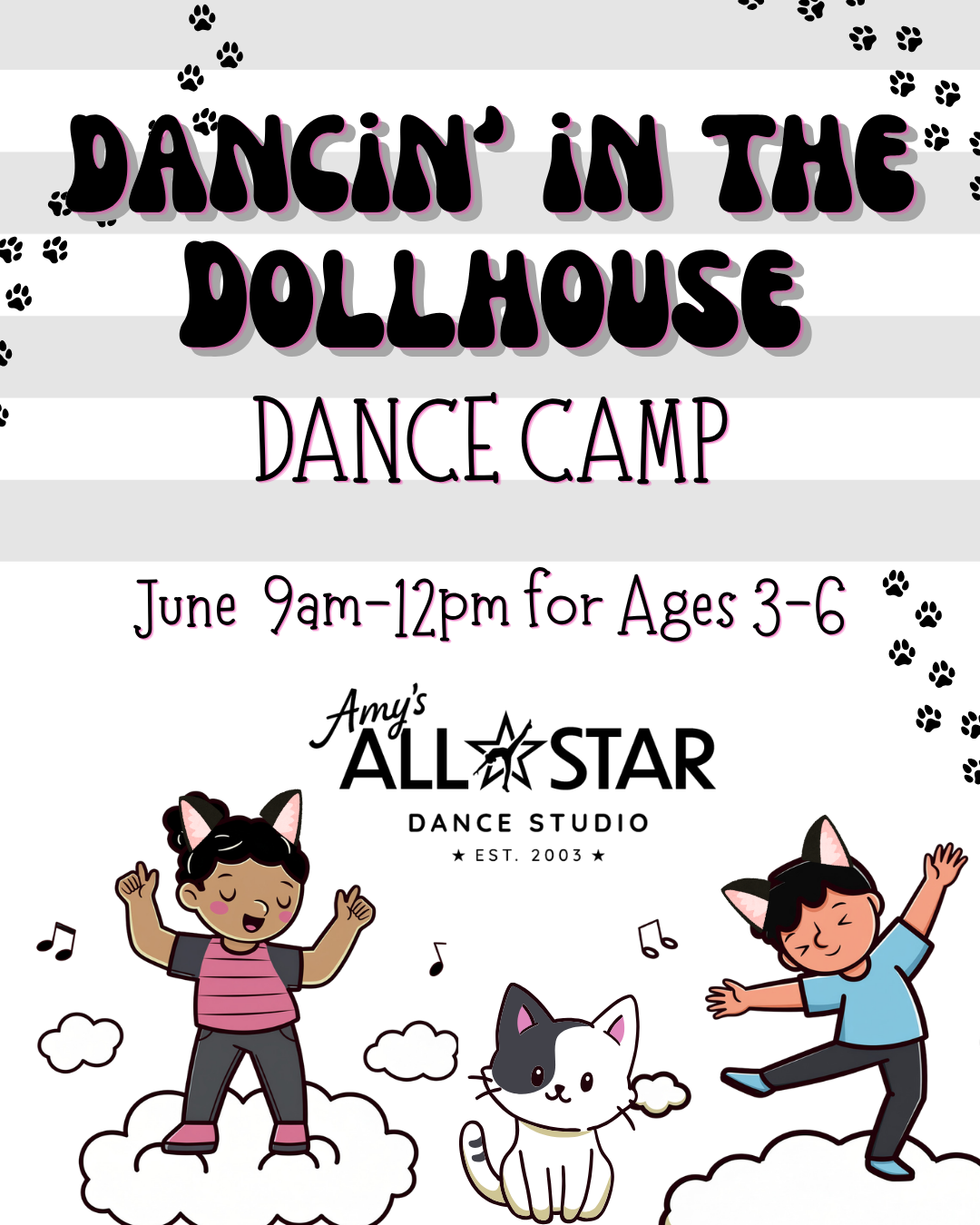 Dancin’ in the Dollhouse - Ages 3-6