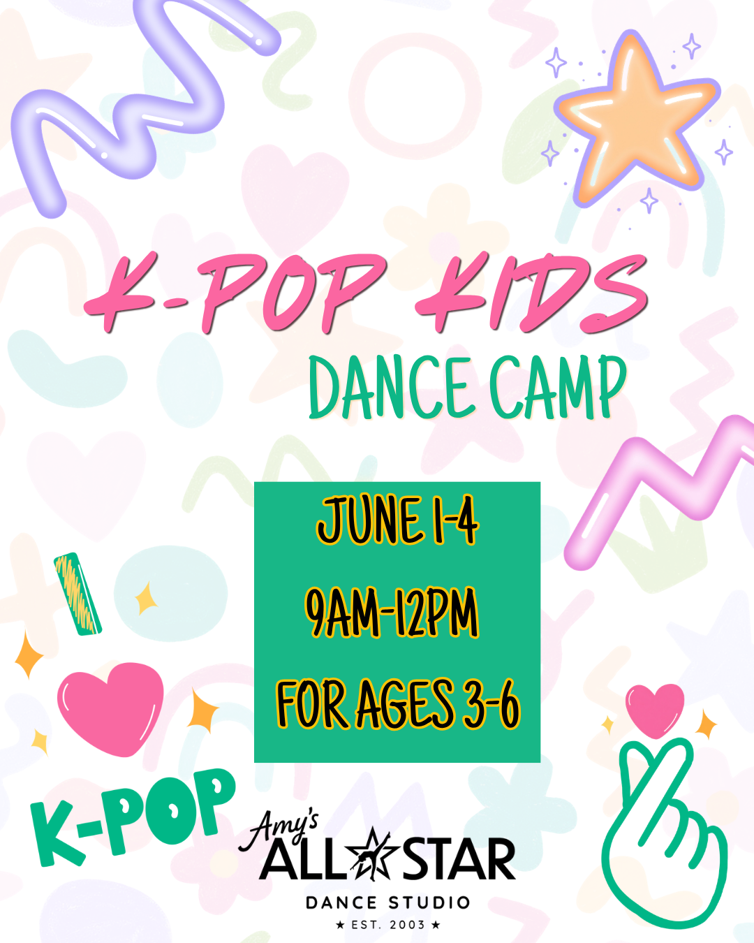 K-POP Kids - Ages 3-6