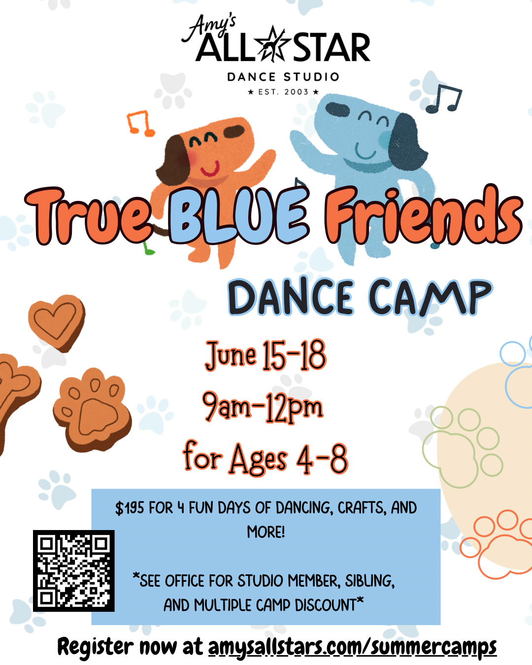 True Blue Friends Dance Camp
