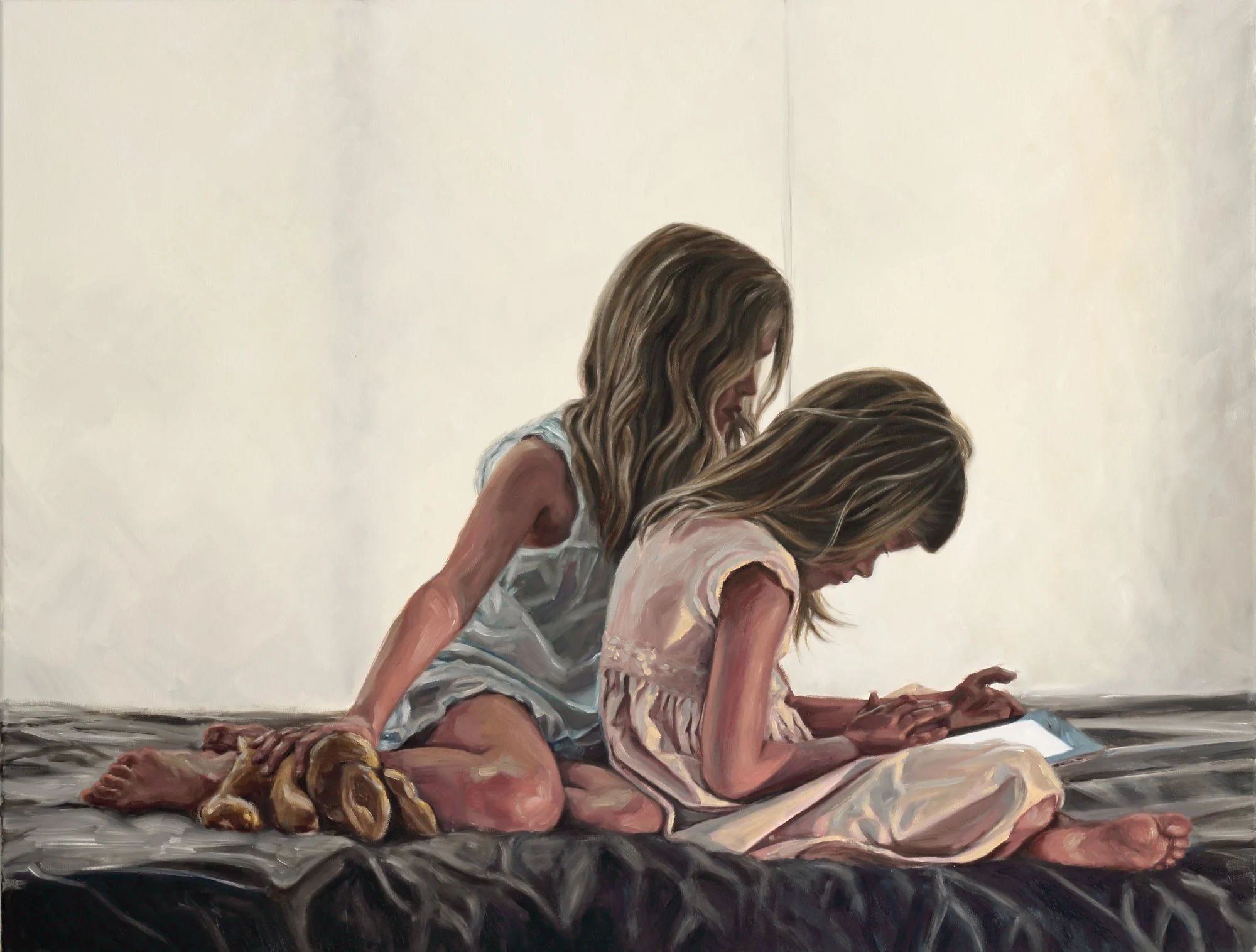 As Meninas. Oil on canvas. 2015. Private Collection.