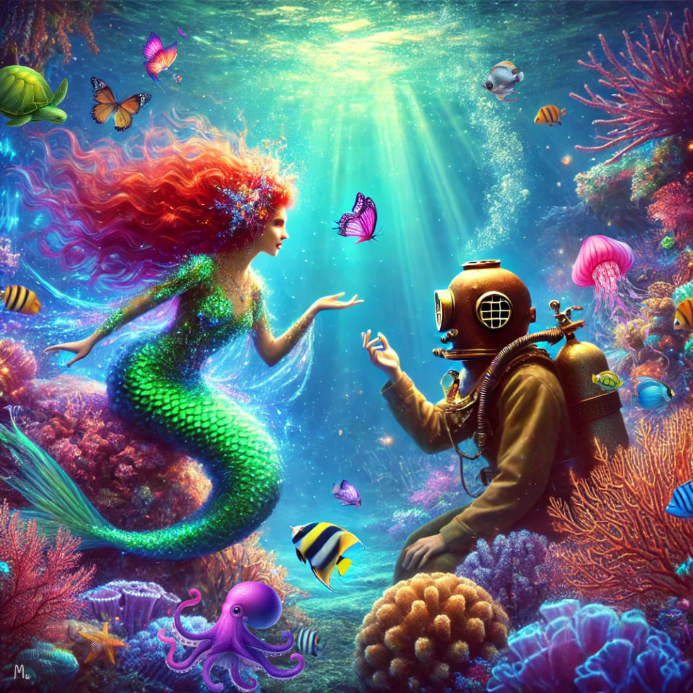 Mermaid and Diver.png
