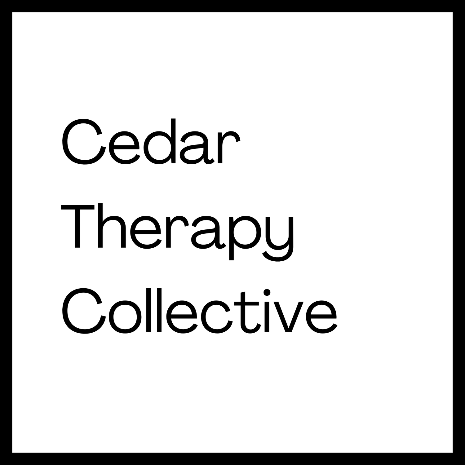 Cedar Therapy Collective