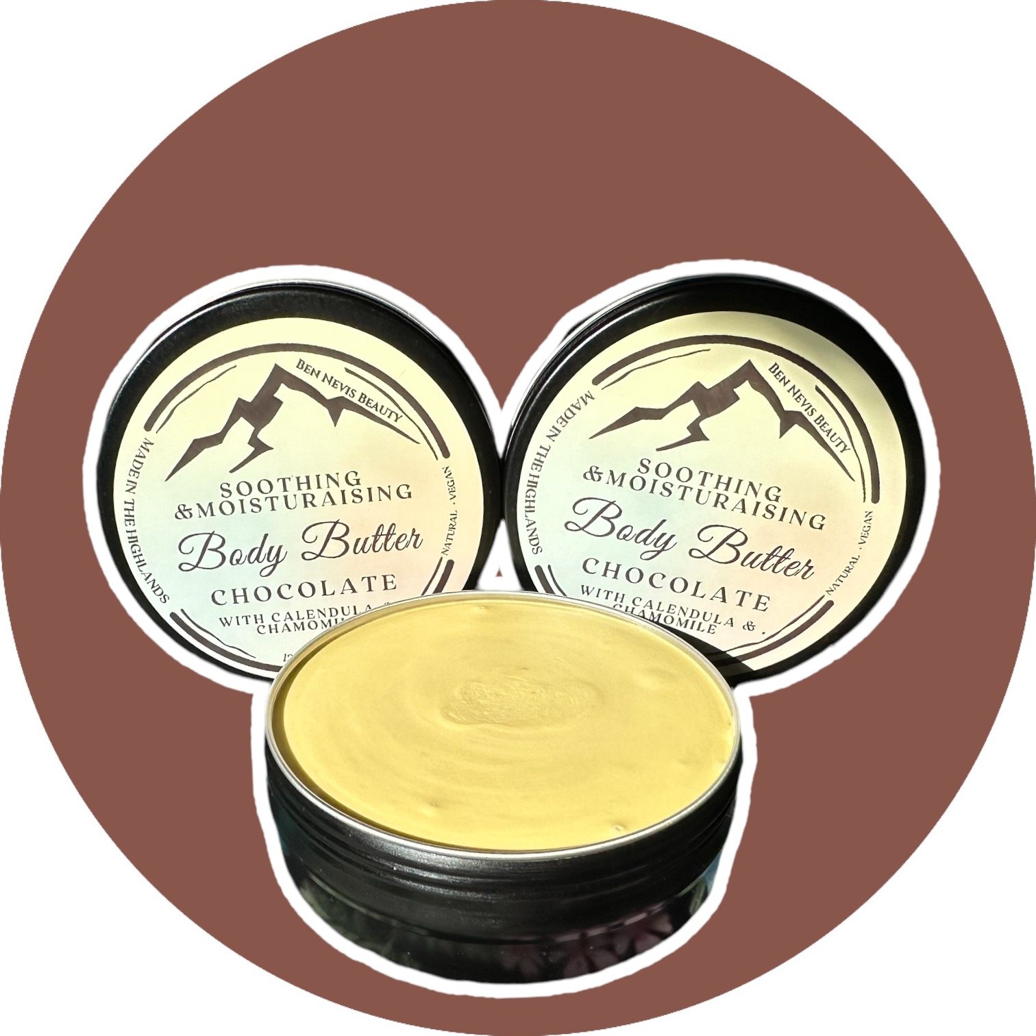 Chocolate body butter