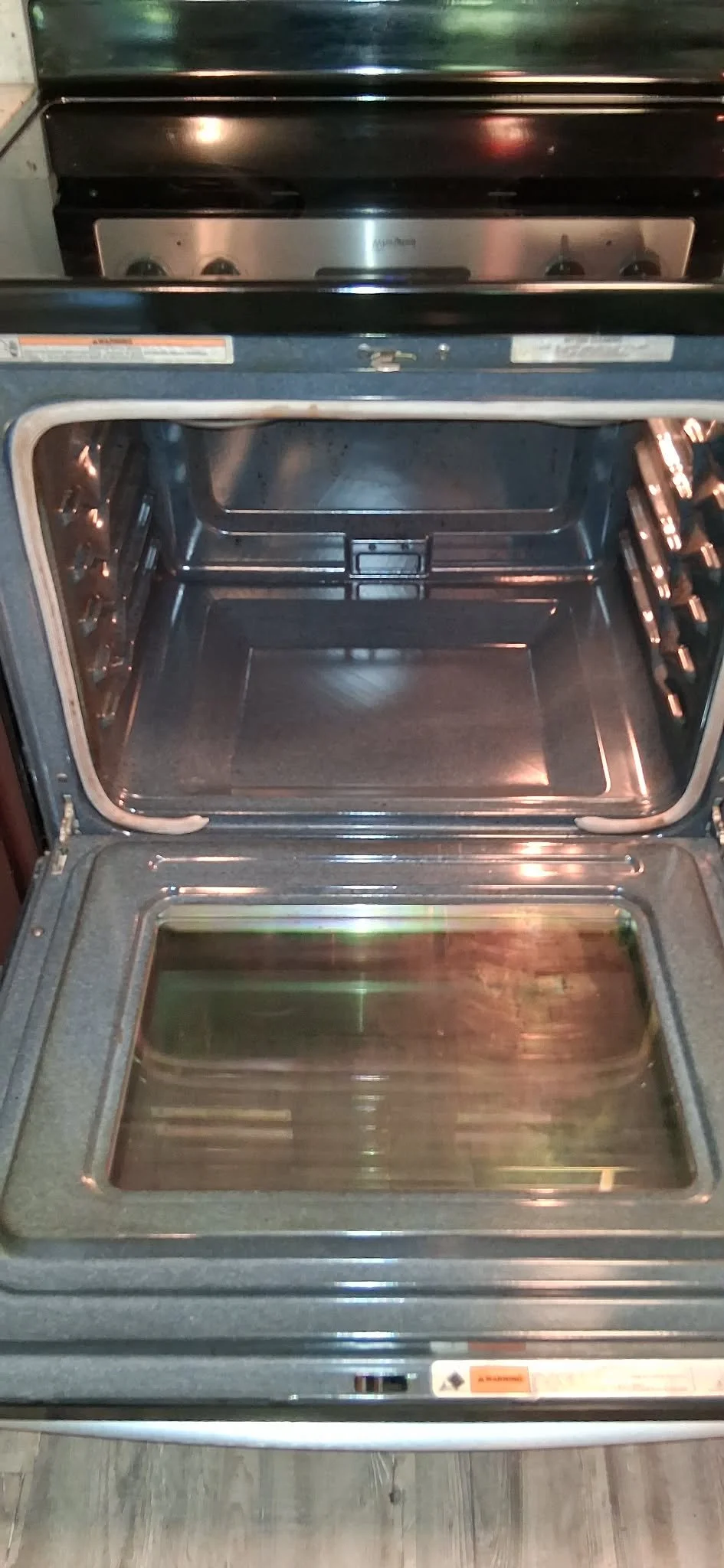 Dirty Oven -> Clean Oven