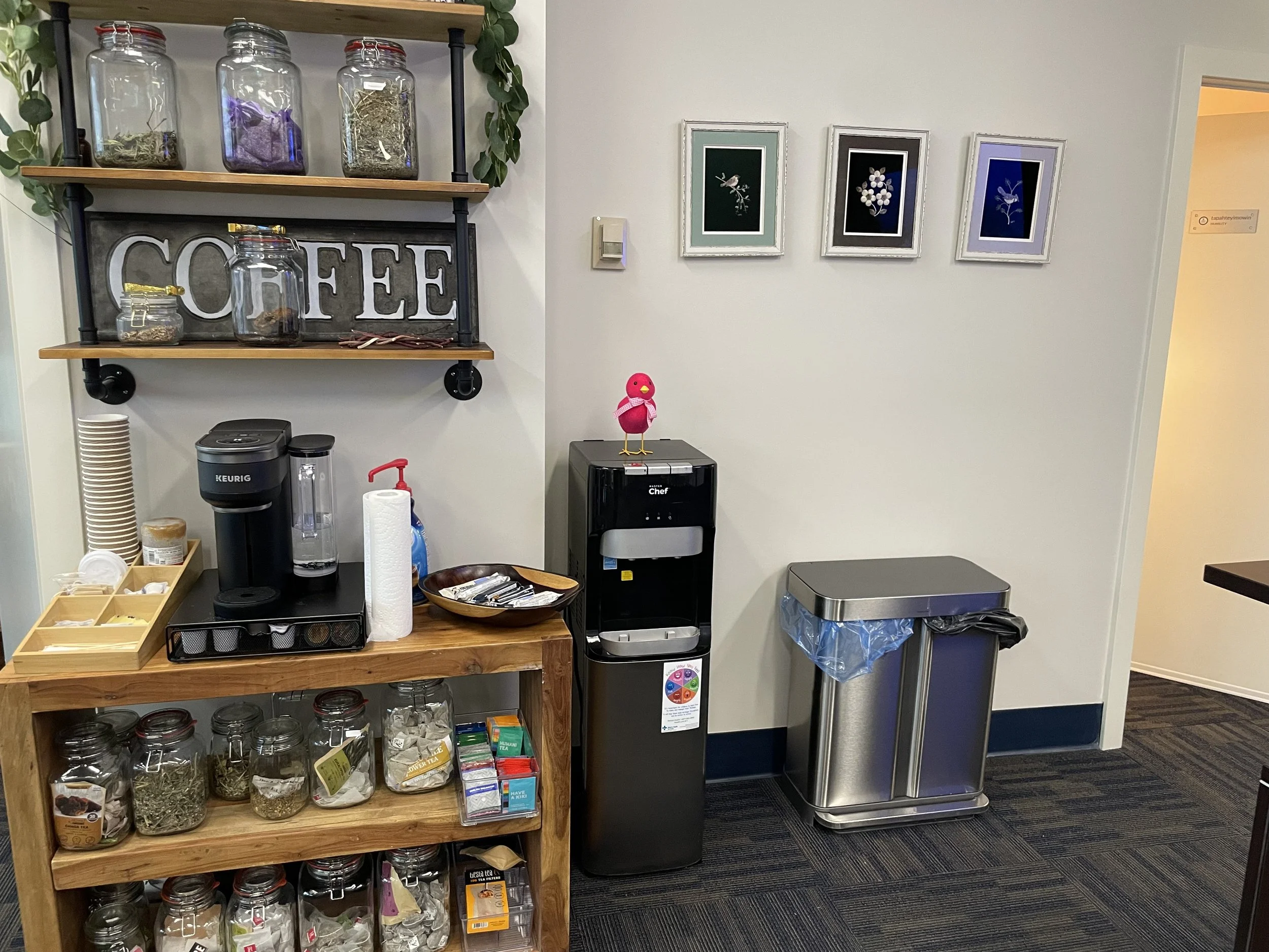 counselling office waiting room