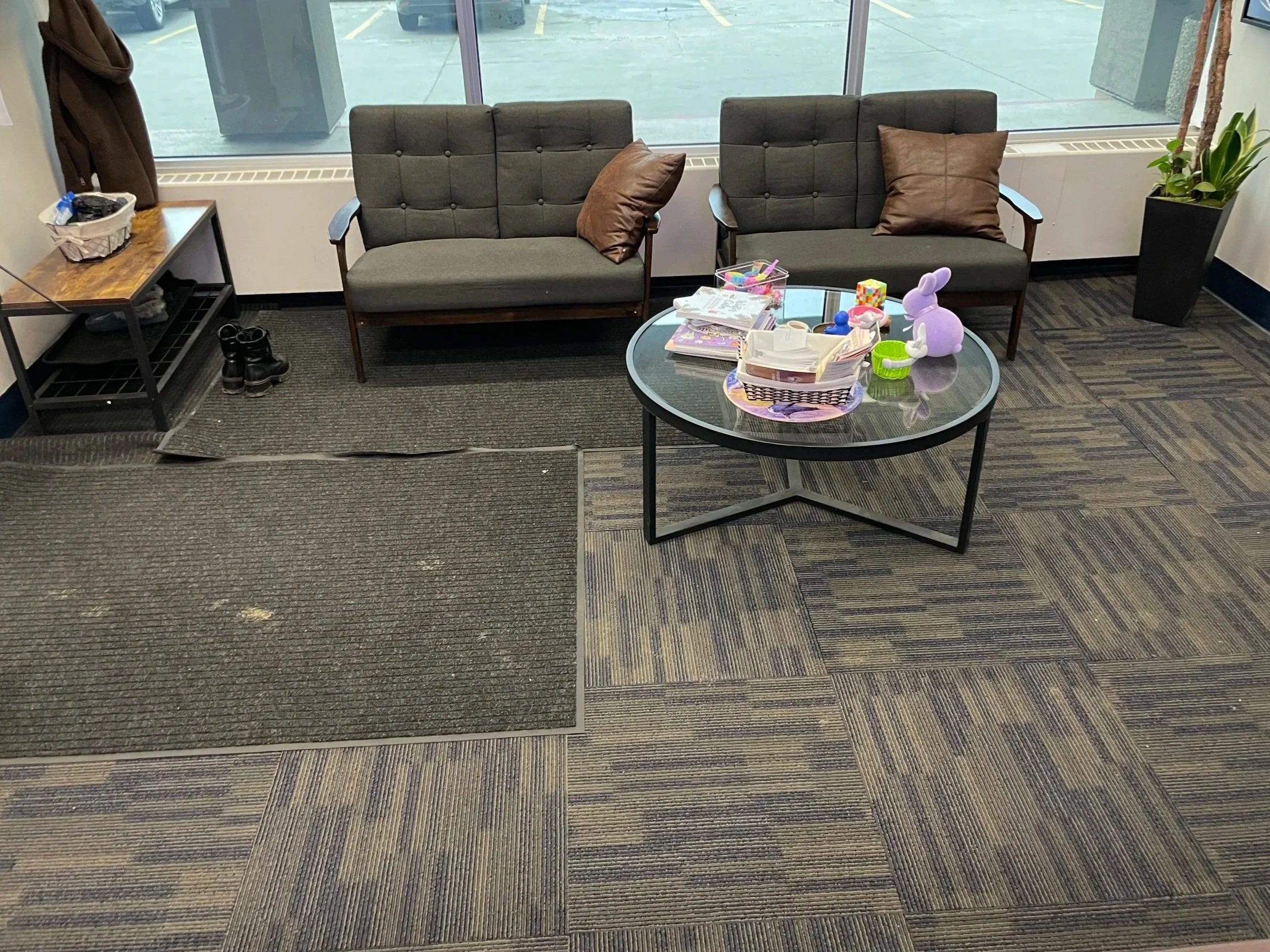 edmonton psychology office waiting room