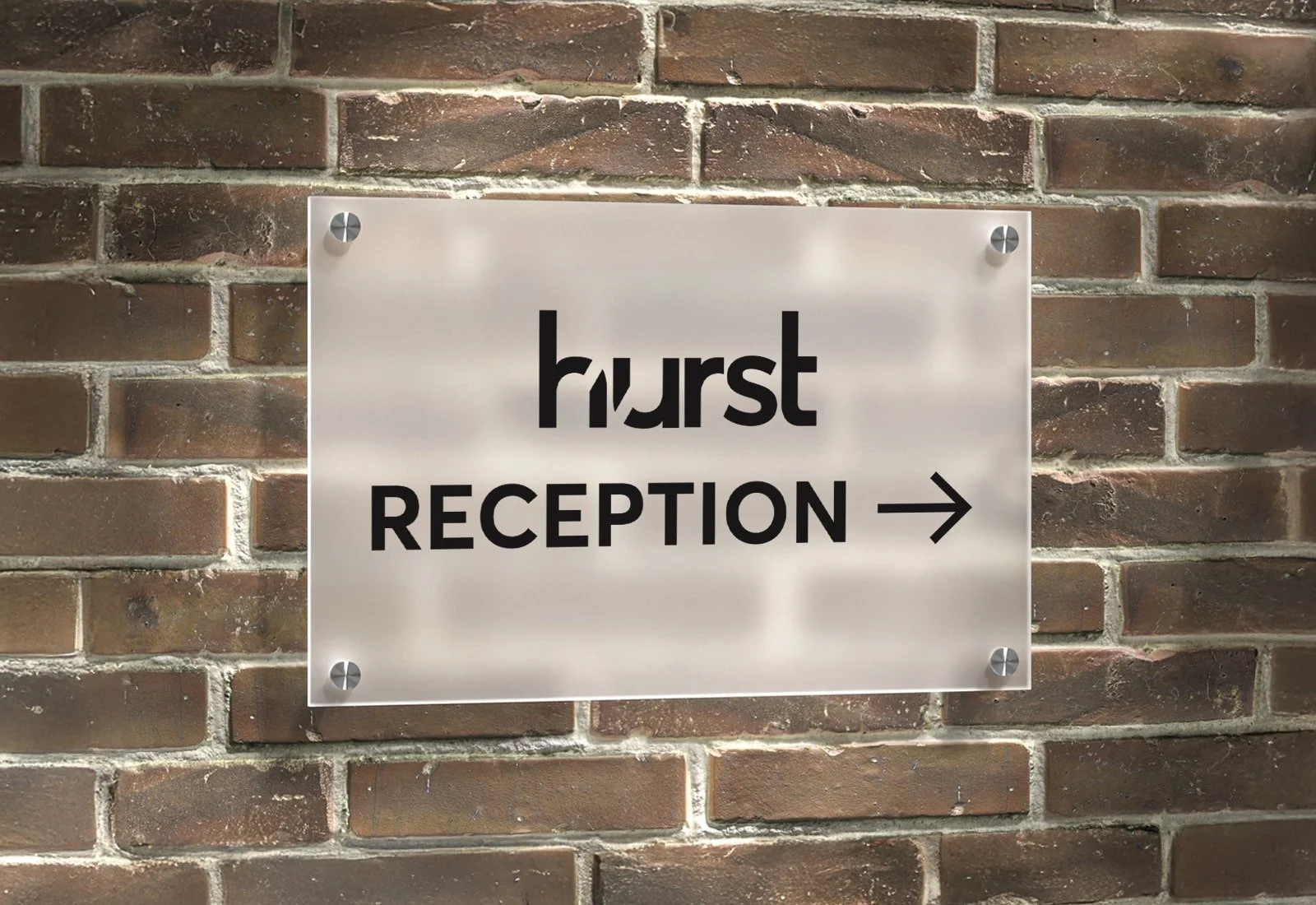 Double Layer Acrylic Sign with Back Panel | Sign Shop UK