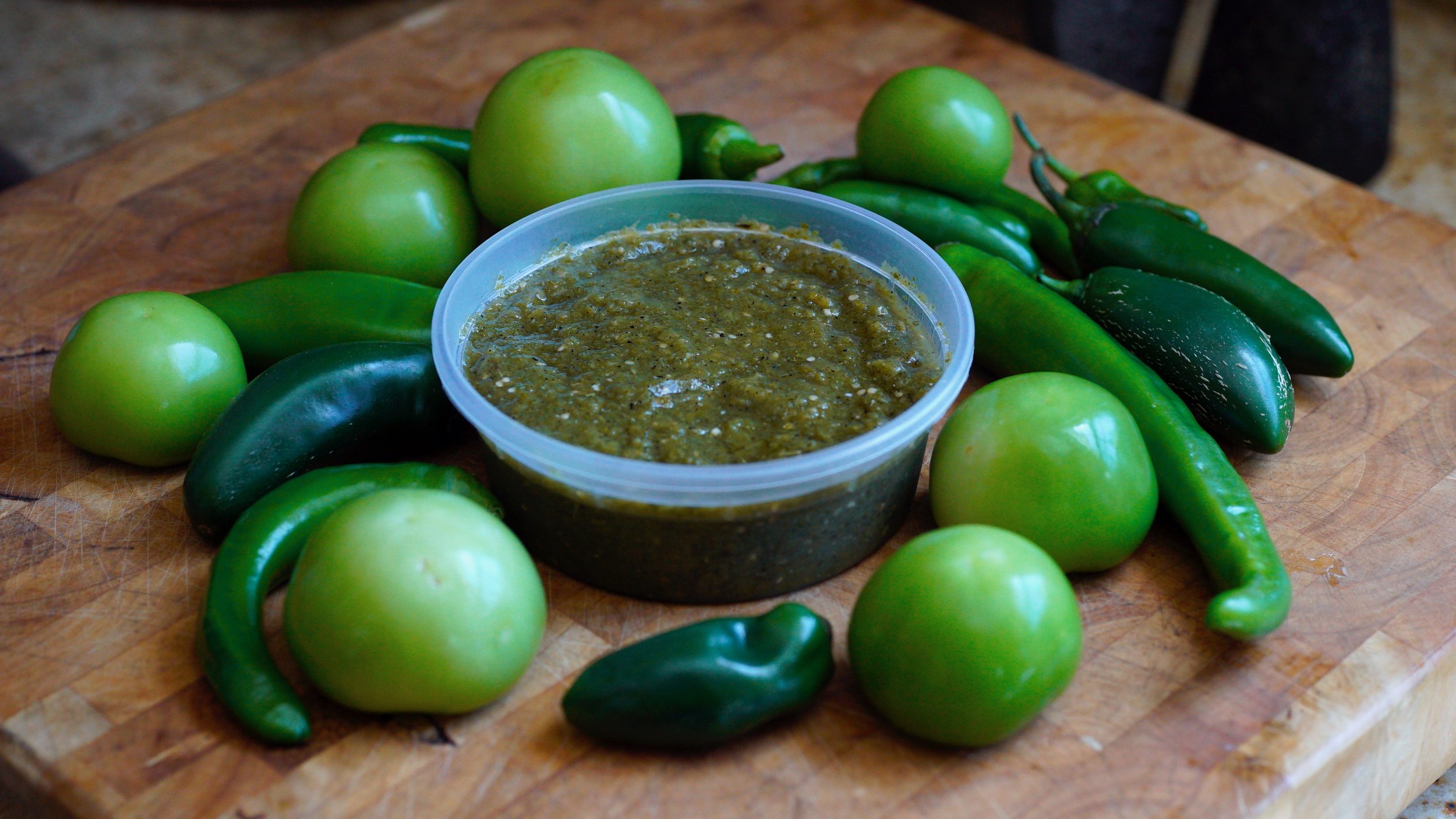 Fire Roasted Green- Mildest on the Menu