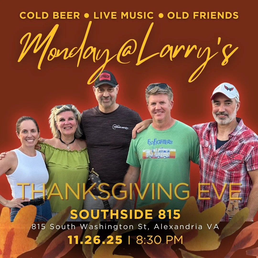 Are you ready to kick off the holiday season with us? Join us at @southside815 on Thanksgiving Eve (11.26) at 8:30 for live music, cold beer, and old friends! We'll be in the dining room this year, so there's plenty of room to dance, sing along, and 