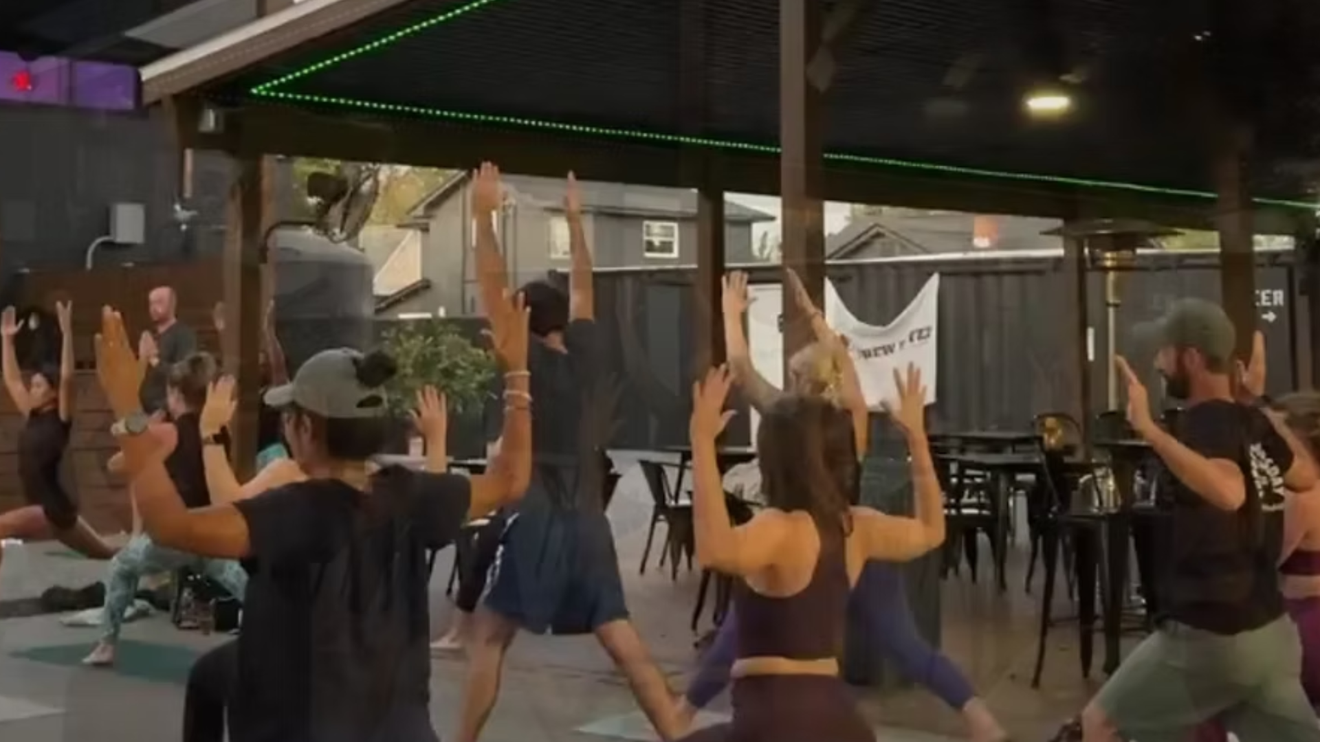 Yogalates; Yoga, Core & Pour; at Outcast Brewery