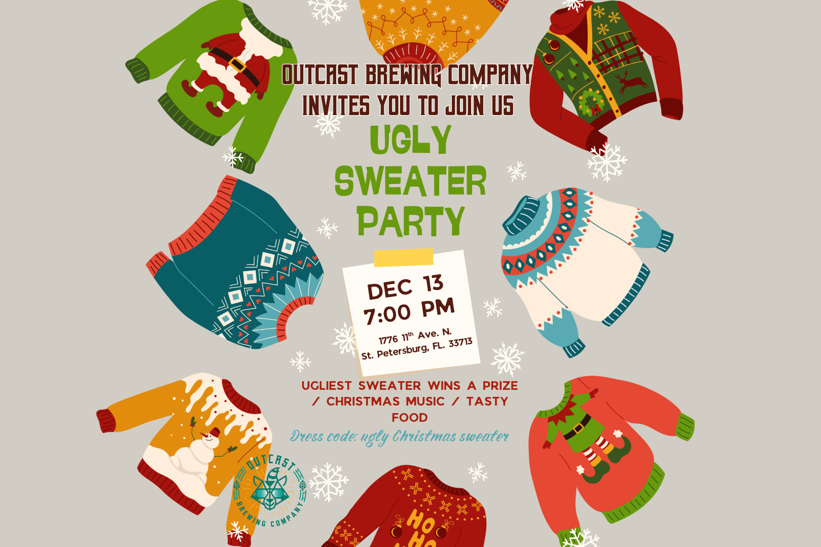 Ugly Sweater Party