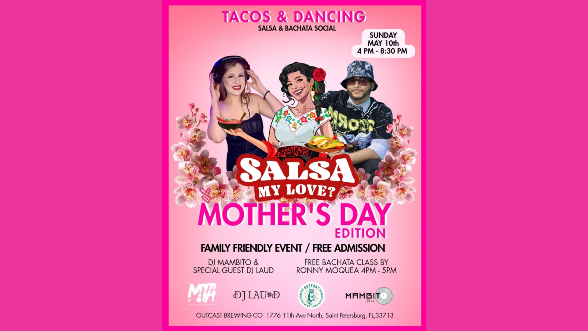 Mothers Day - Salsa Dancing Social