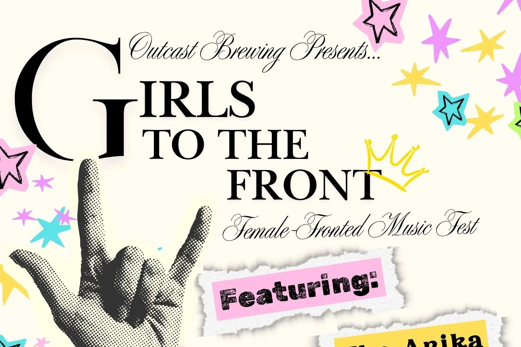GIRLS TO THE FRONT - FEMALE FRONTED MUSIC FESTIVAL