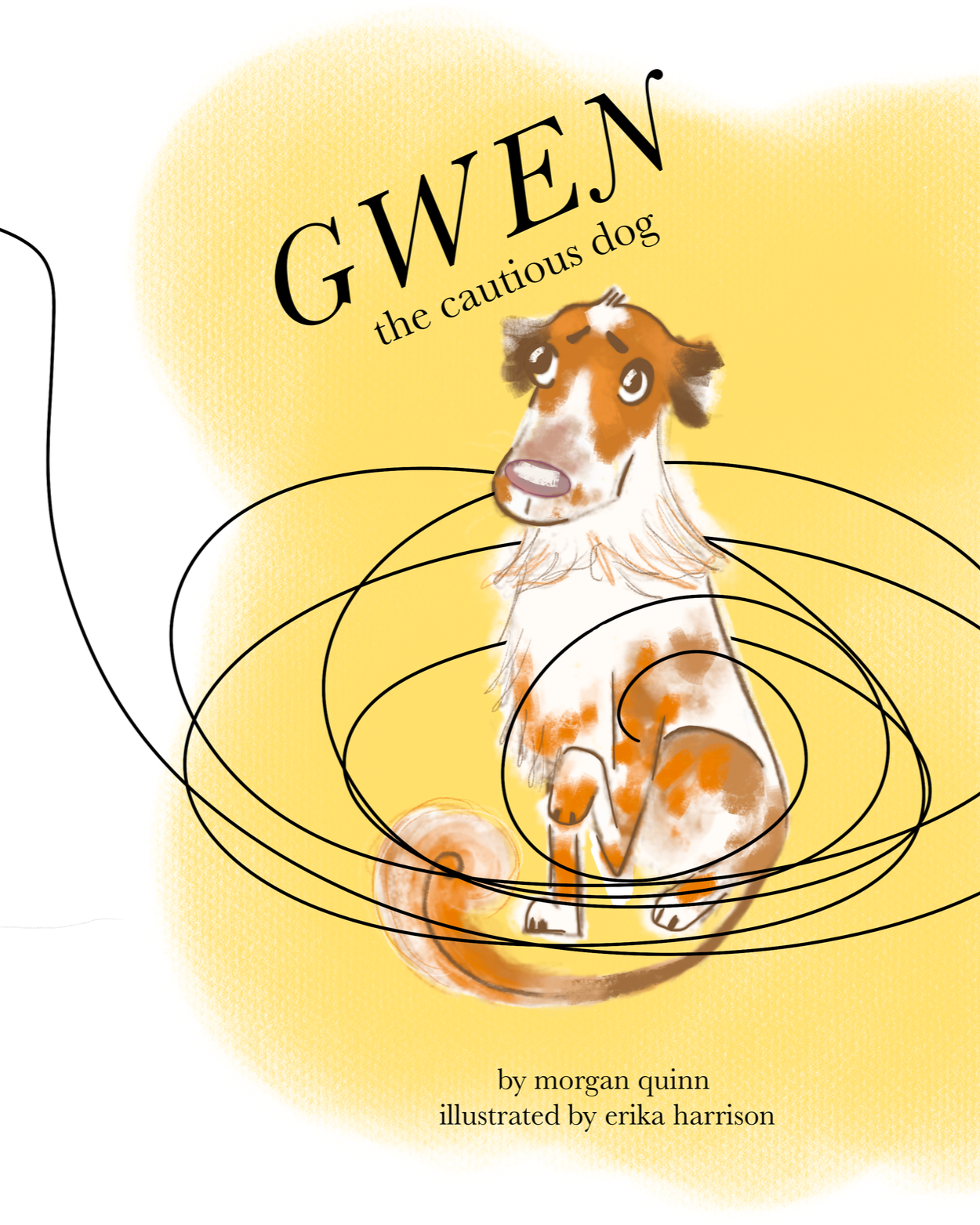 Gwen The Cautious Dog